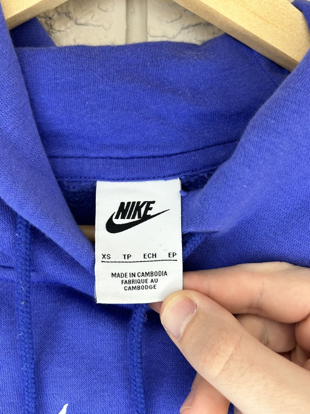 Nike Nike Center Swoosh Purple Pullover Hoodie Size US S / EU 44-46 / 1 - 5 Thumbnail