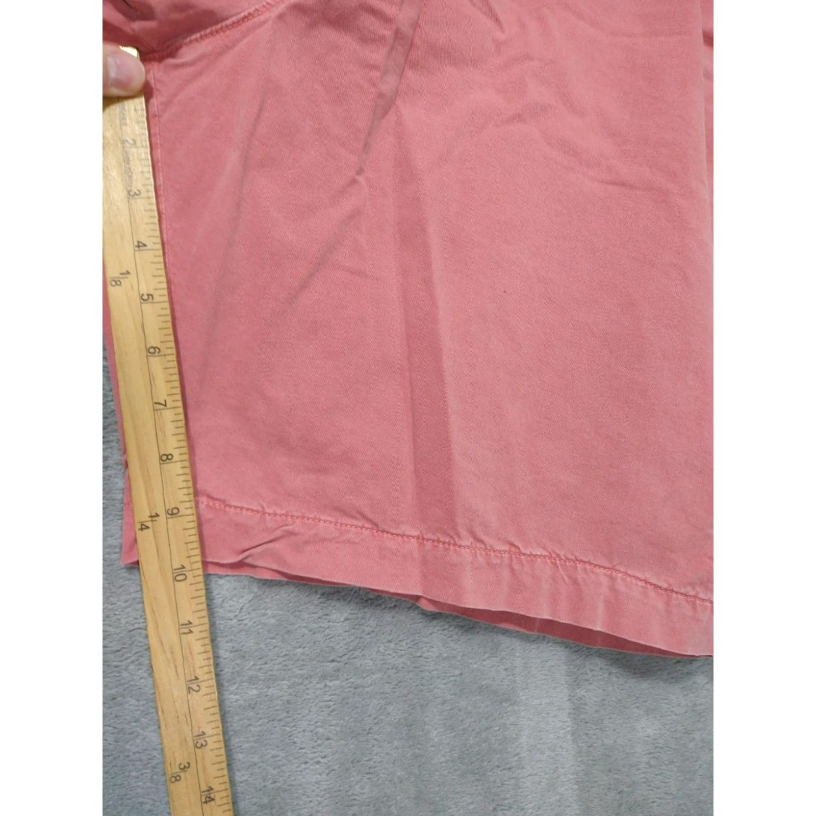 American Eagle Outfitters American Eagle Outfitters Shorts Mens 48 Pink Chino Cotton Stretch Slim Flat Front Inseam 10 in Casual Travel Vintage No Size US 32 / EU 48 - 5 Thumbnail
