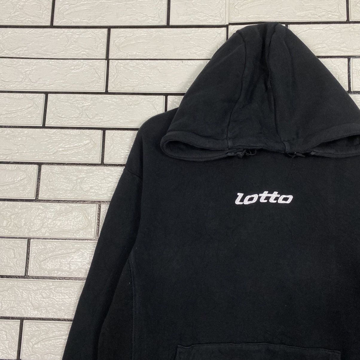Japanese Brand 📌Vintage Sweatshirt Hoodie Lotto Centre Logo Spell Out Size US M / EU 48-50 / 2 - 8 Thumbnail