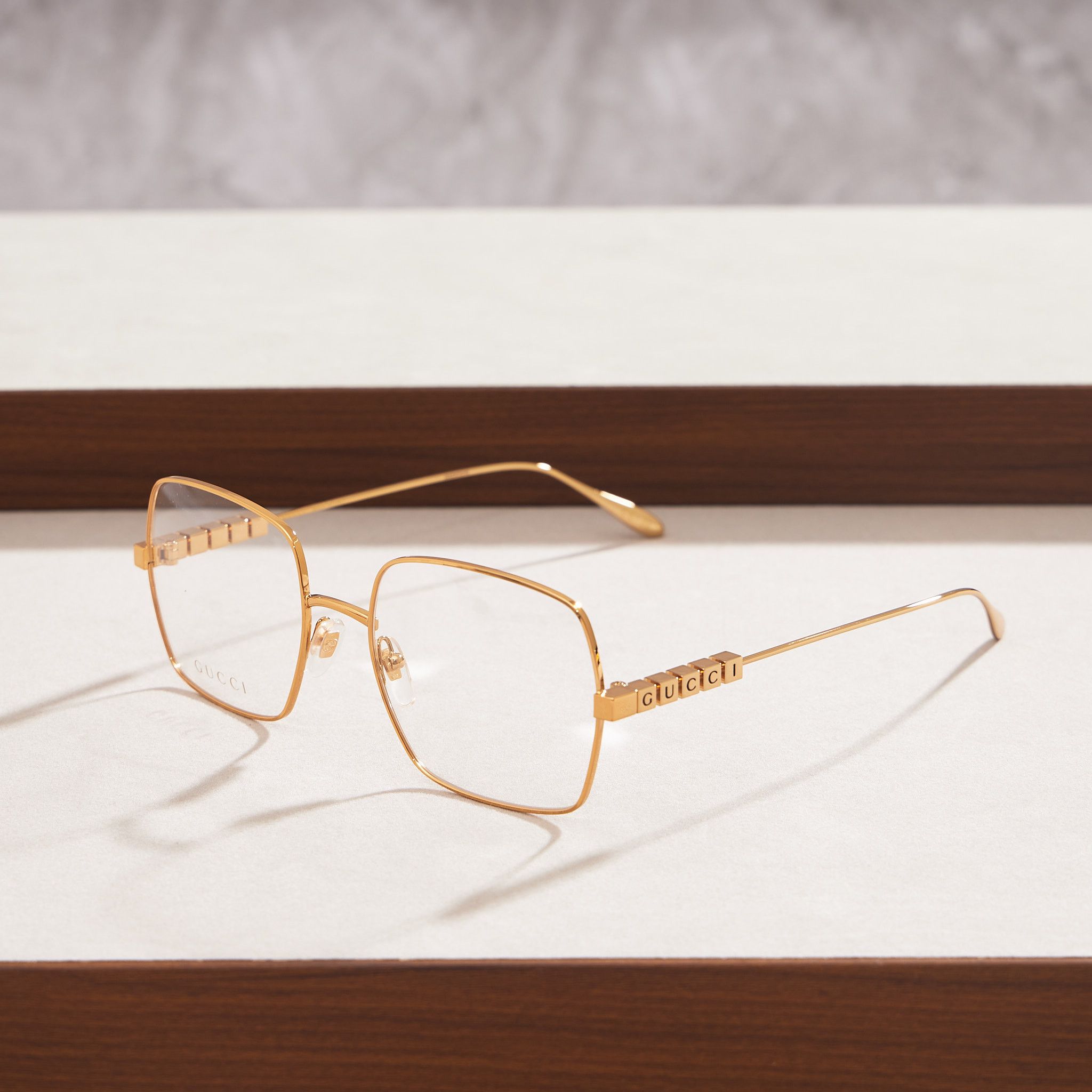Gucci GUCCI GG1434O_001 GOLD Size ONE SIZE - 1 Thumbnail