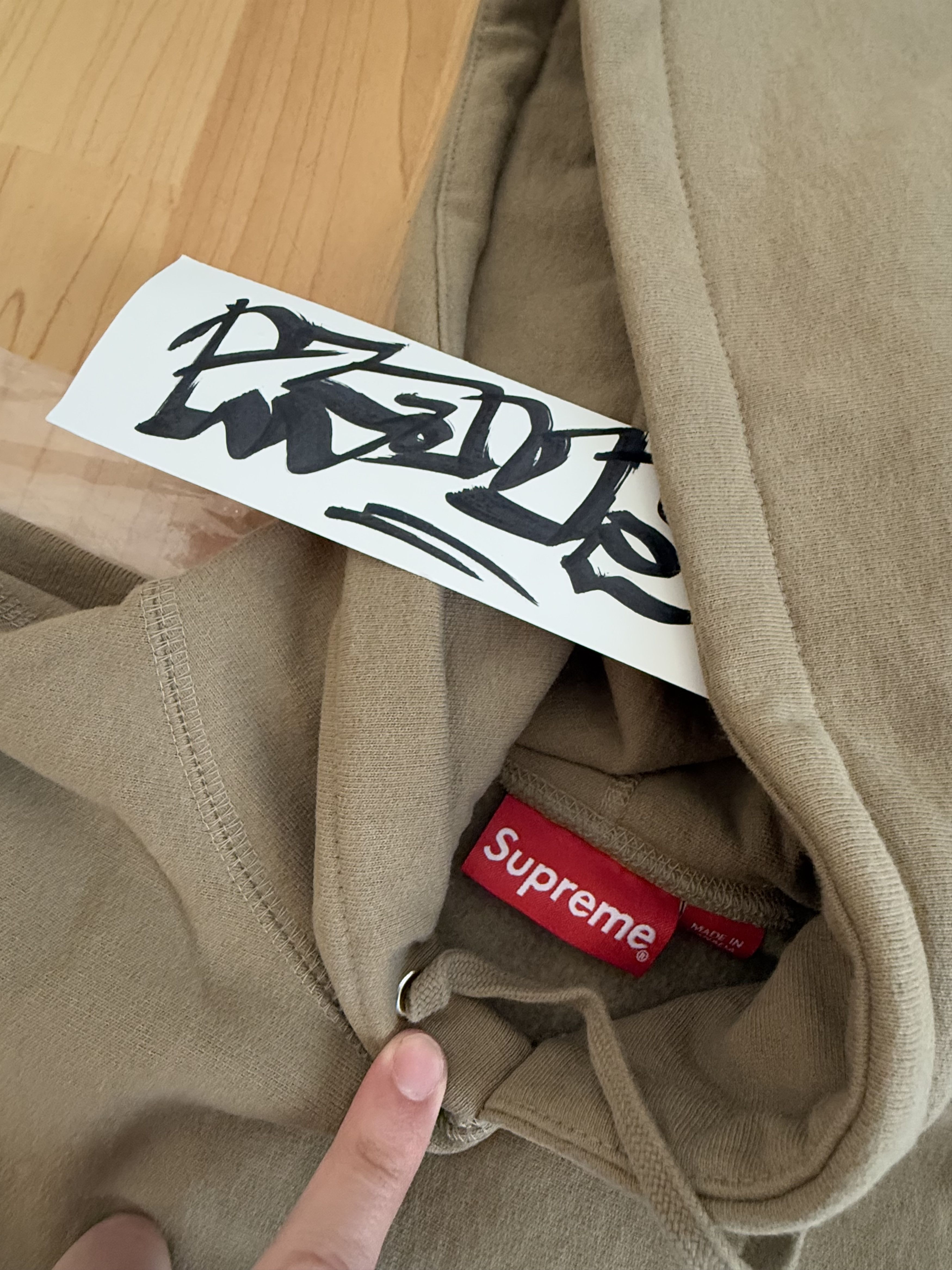 Supreme Supreme Box Logo Hooded Sweatshirt (FW23) Dark Sand Medium Size US M / EU 48-50 / 2 - 3 Thumbnail