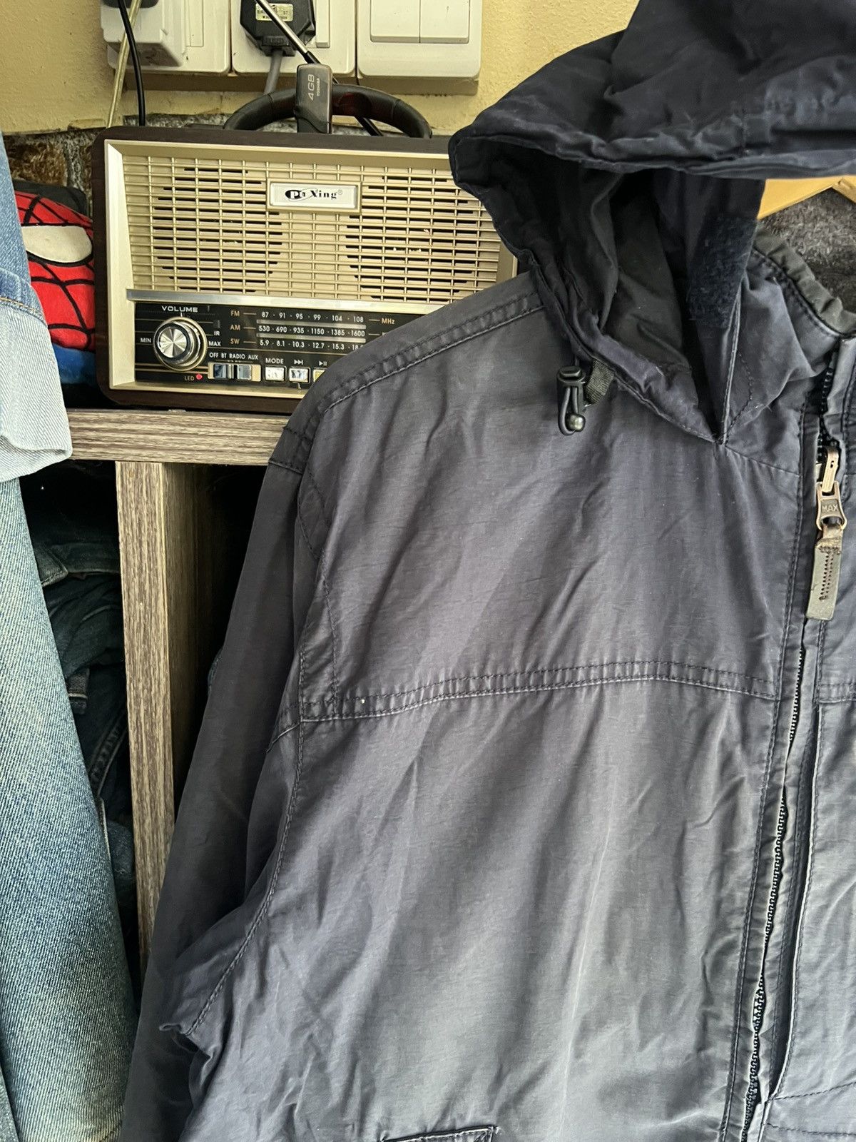 Marks & Spencer 🔥Rare Marks & Spencer Distressed Reversible Zipper Jacket Size US M / EU 48-50 / 2 - 5 Thumbnail
