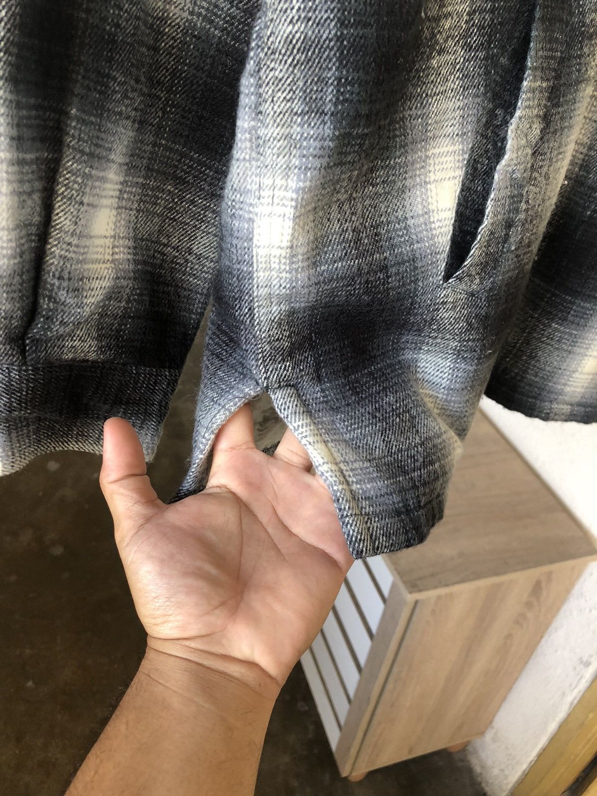 Japanese Brand Vintage Collins International Flannel Inner Fleece Size US L / EU 52-54 / 3 - 10 Thumbnail