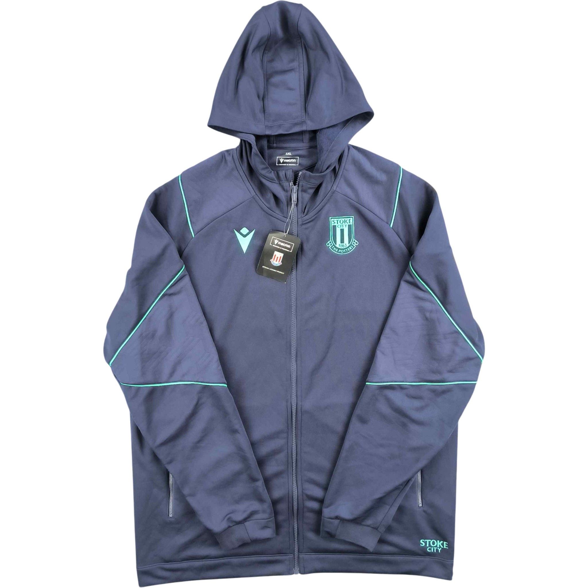 Macron NEW Stoke City Macron (BNWT) football jacket size 3XL Size US XXL / EU 58 / 5 - 1 Thumbnail