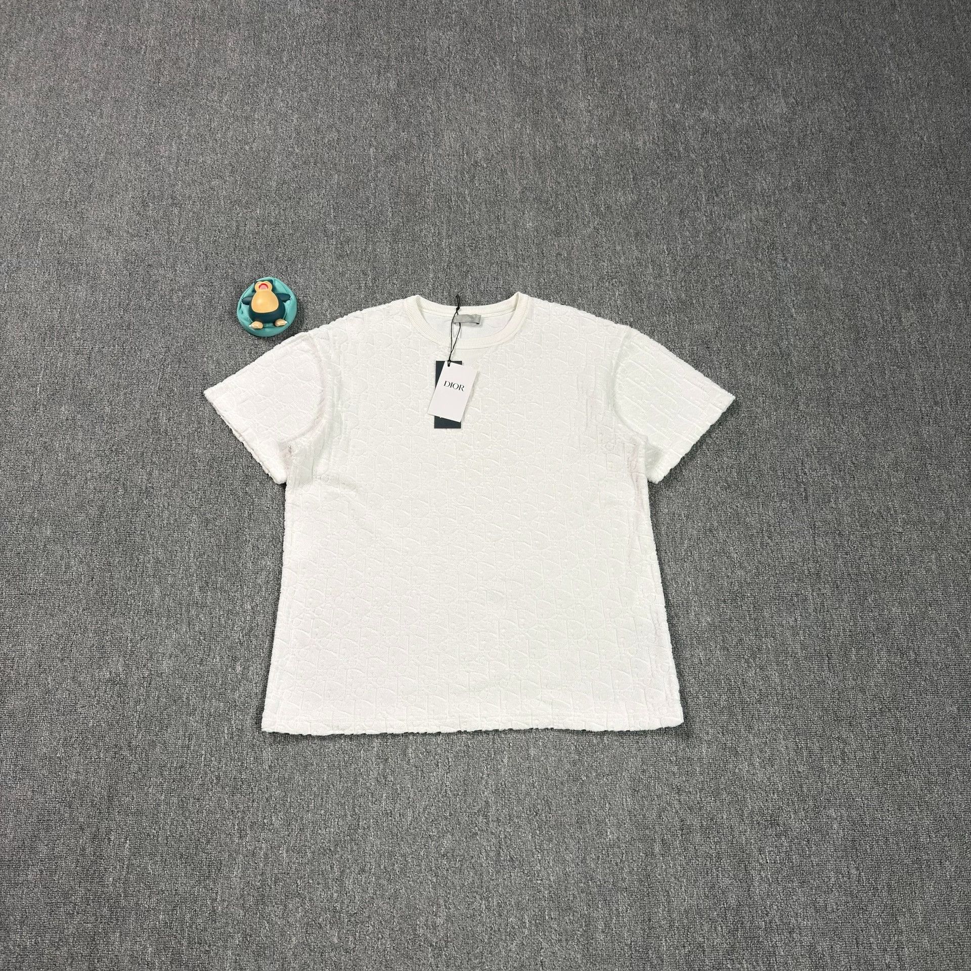 Dior OVERSIZED DIOR FLOWERS T-SHIRT - White Cotton Jersey | Grailed