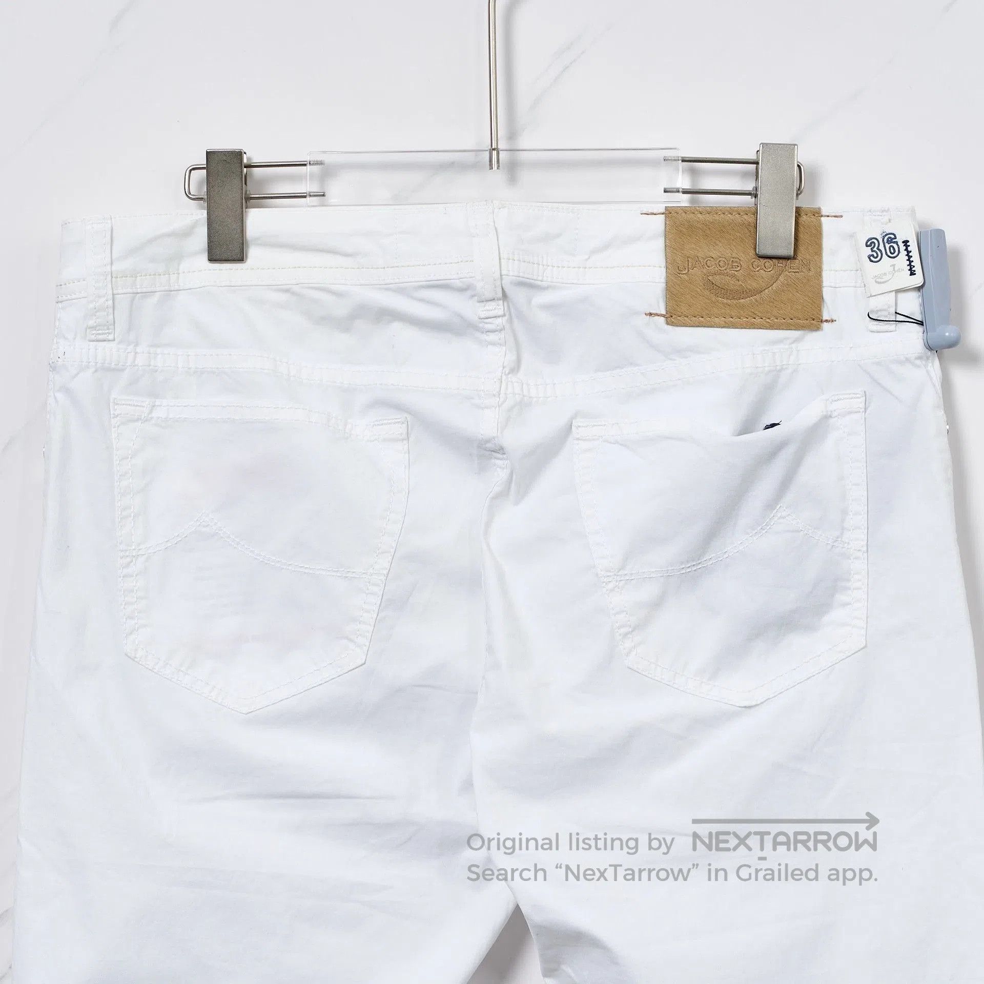 Jacob Cohen Jacob Cohen Men's Solid Straight-Leg Casual Pants. Size US 36 / EU 52 - 2 Thumbnail