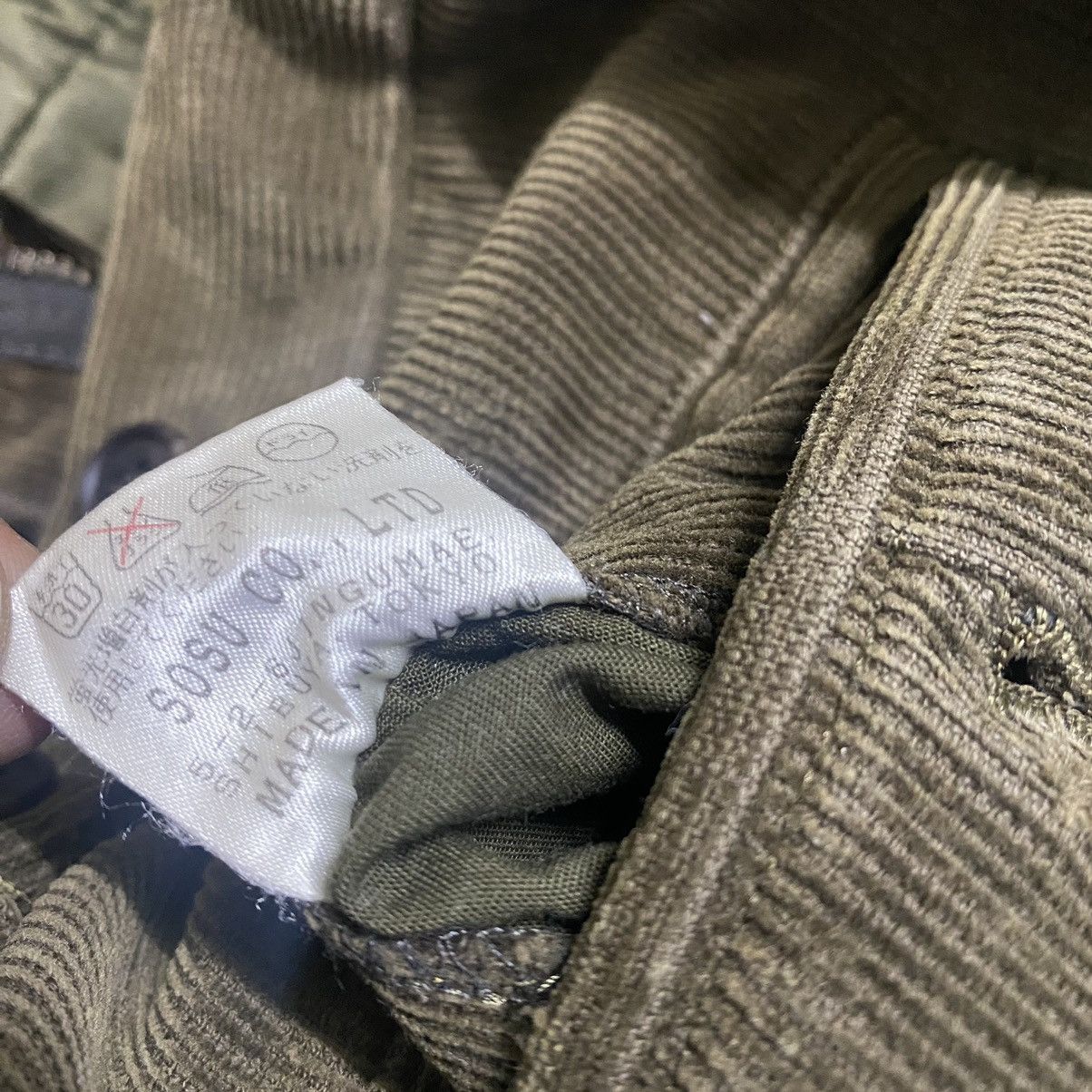 Maison MIHARA YASUHIRO Vintage Miharayasuhiro Corduroy Pants Size US 30 / EU 46 - 18 Thumbnail