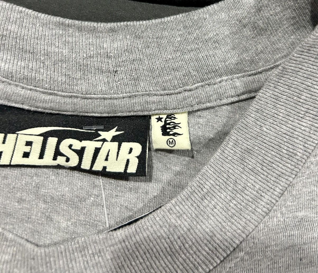 HELLSTAR Hellstar Studios Basic Logo T-Shirt “Heather Grey” size Med Size US M / EU 48-50 / 2 - 7 Thumbnail