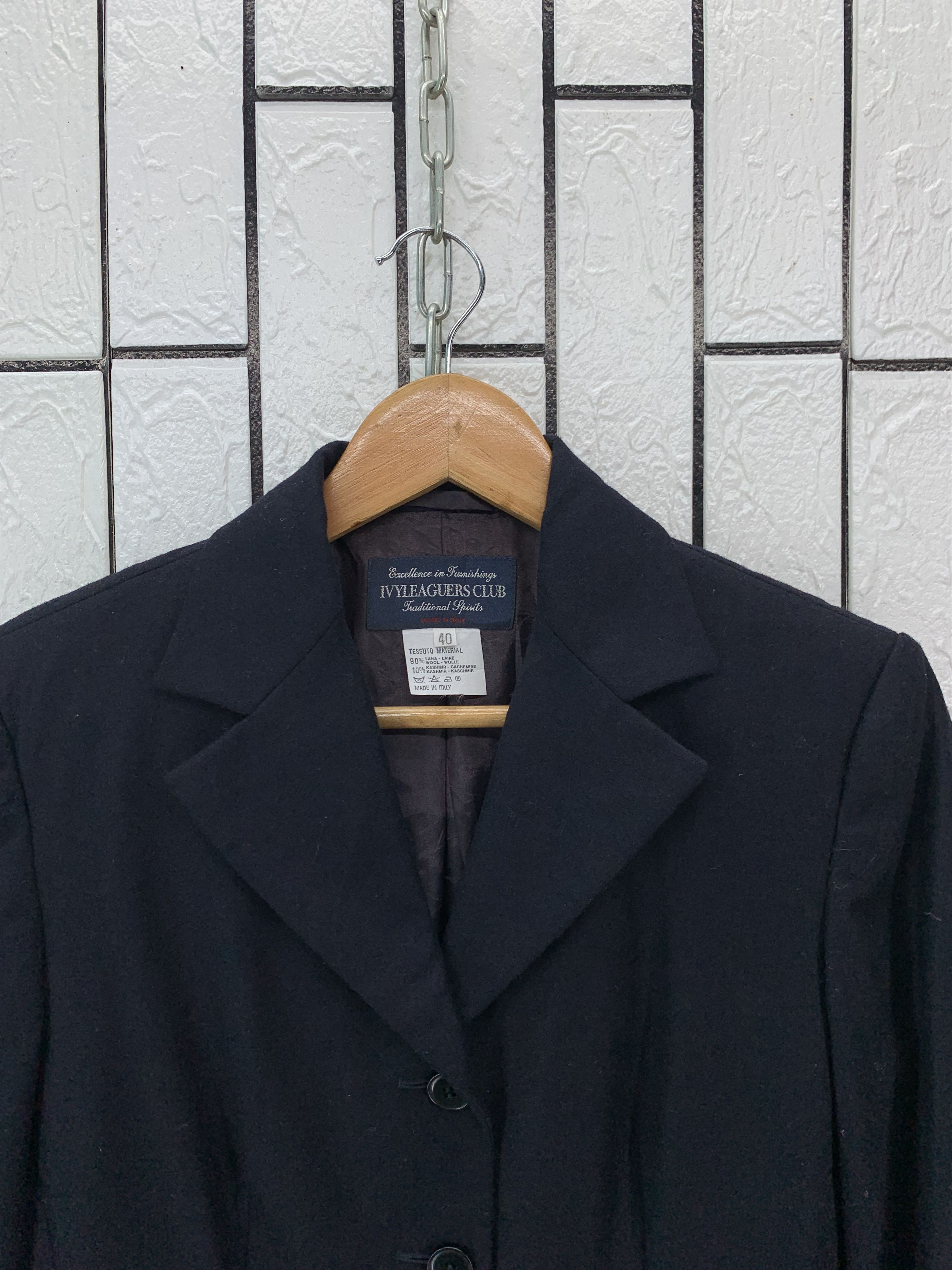 Designer Vintage ivyleguers wool Size S / US 4 / IT 40 - 4 Thumbnail