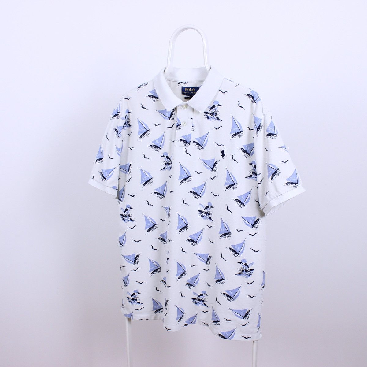 Polo Ralph Lauren Polo Ralph Lauren Bear Short Sleeve Polo Size US XL / EU 56 / 4 - 2 Thumbnail