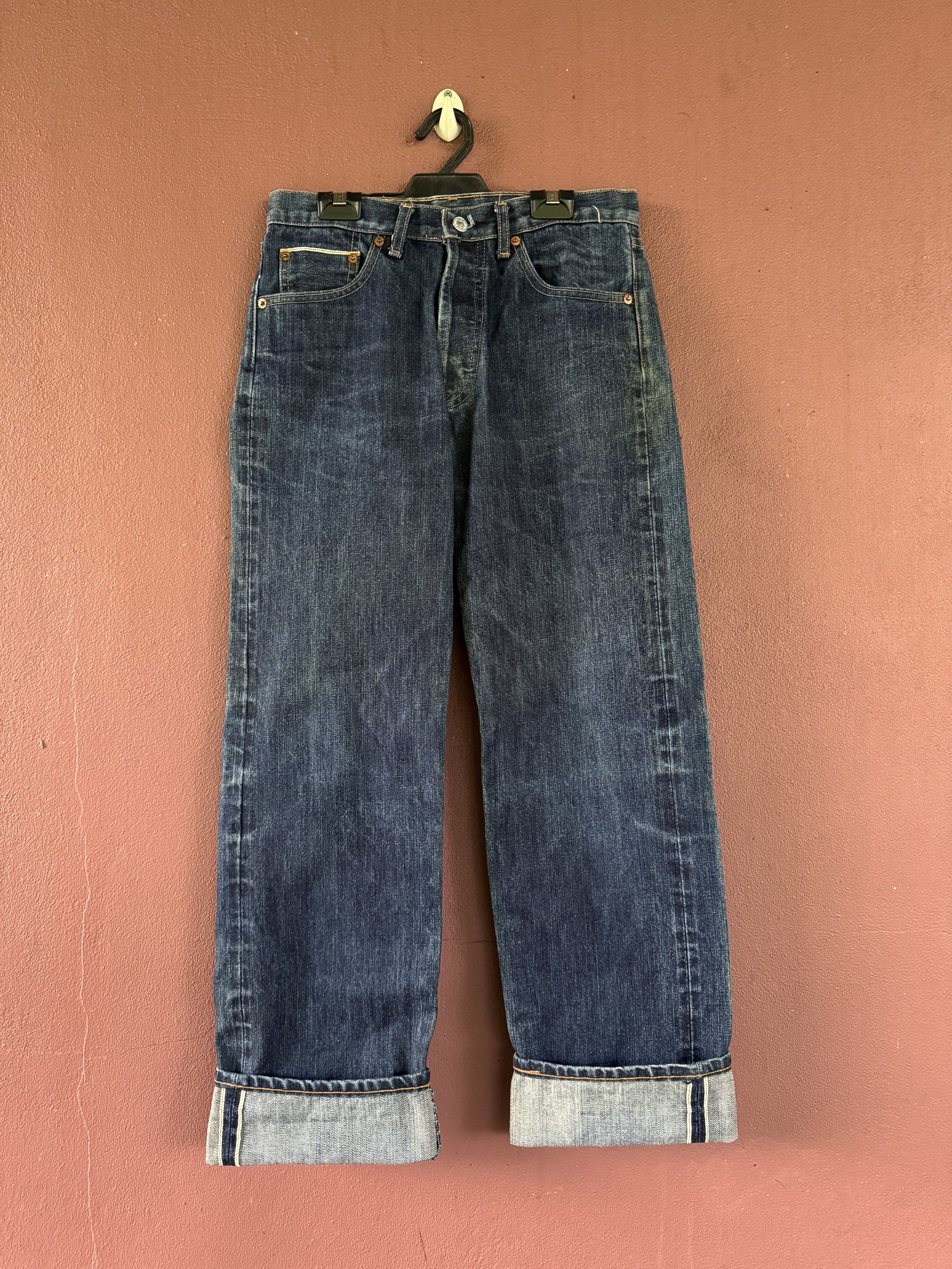 Levi's Levi’s 501xx Selvedge Denim Jeans Size US 29 - 3 Thumbnail