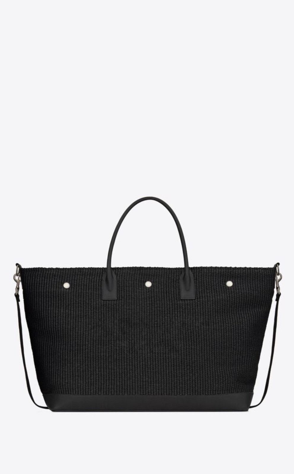 Saint Laurent Paris o1b1hav110824 Size: OS / Gauche Maxi Cabas Bag in Black Size ONE SIZE - 2 Thumbnail