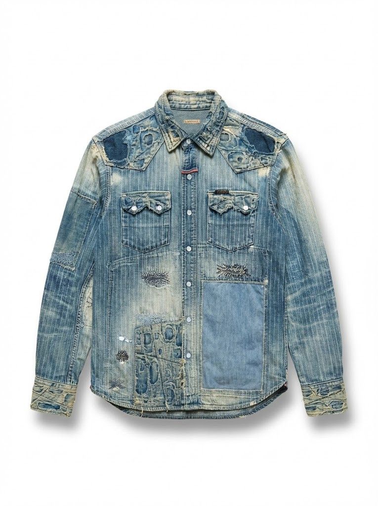 Kapital Kountry Boro buttonup - insane details Size US S / EU 44-46 / 1 - 1 Thumbnail