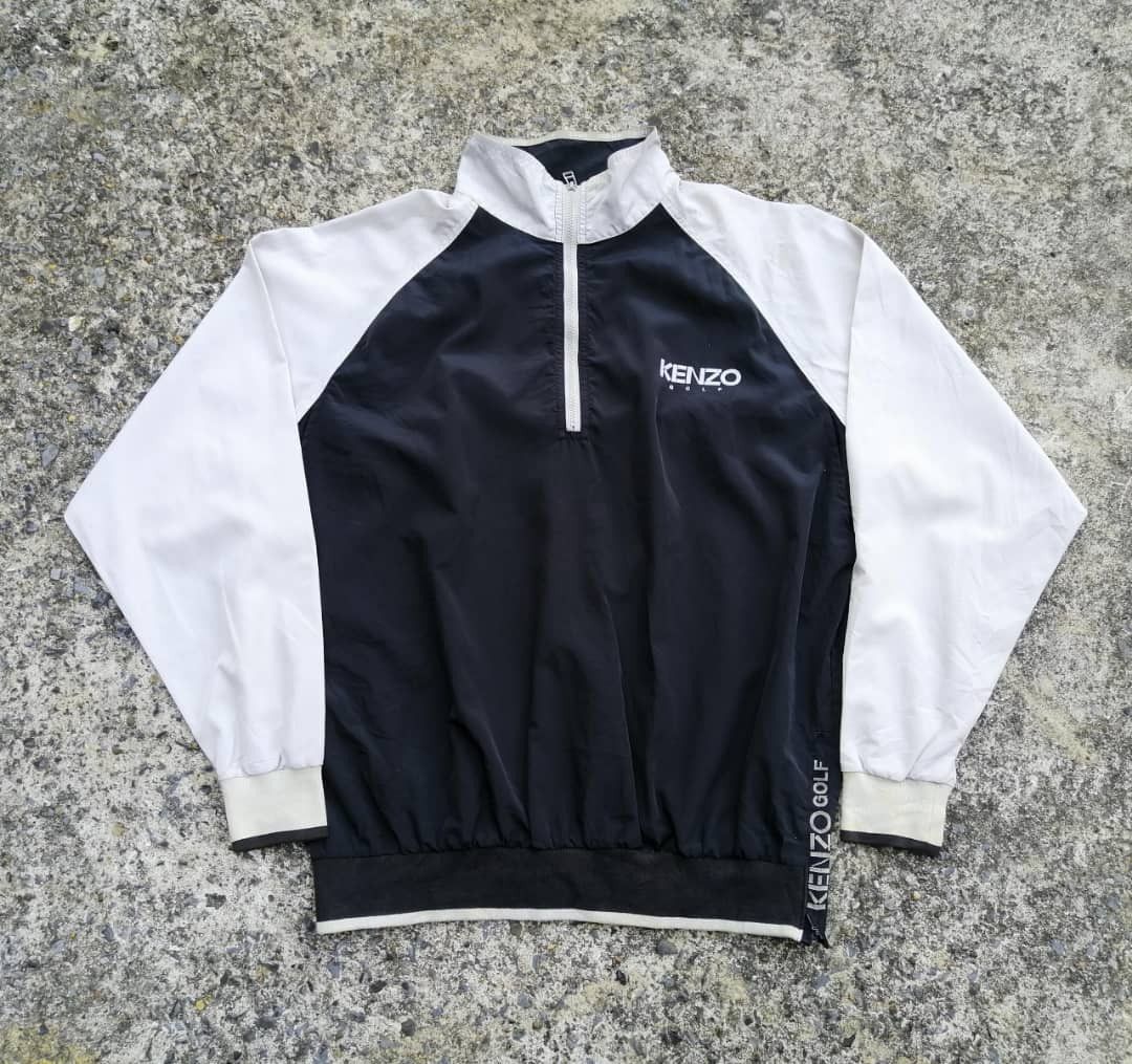 Japanese Brand × Kenzo Kenzo Golf Made In Japan Windbreaker Jacket Size US L / EU 52-54 / 3 - 2 Thumbnail