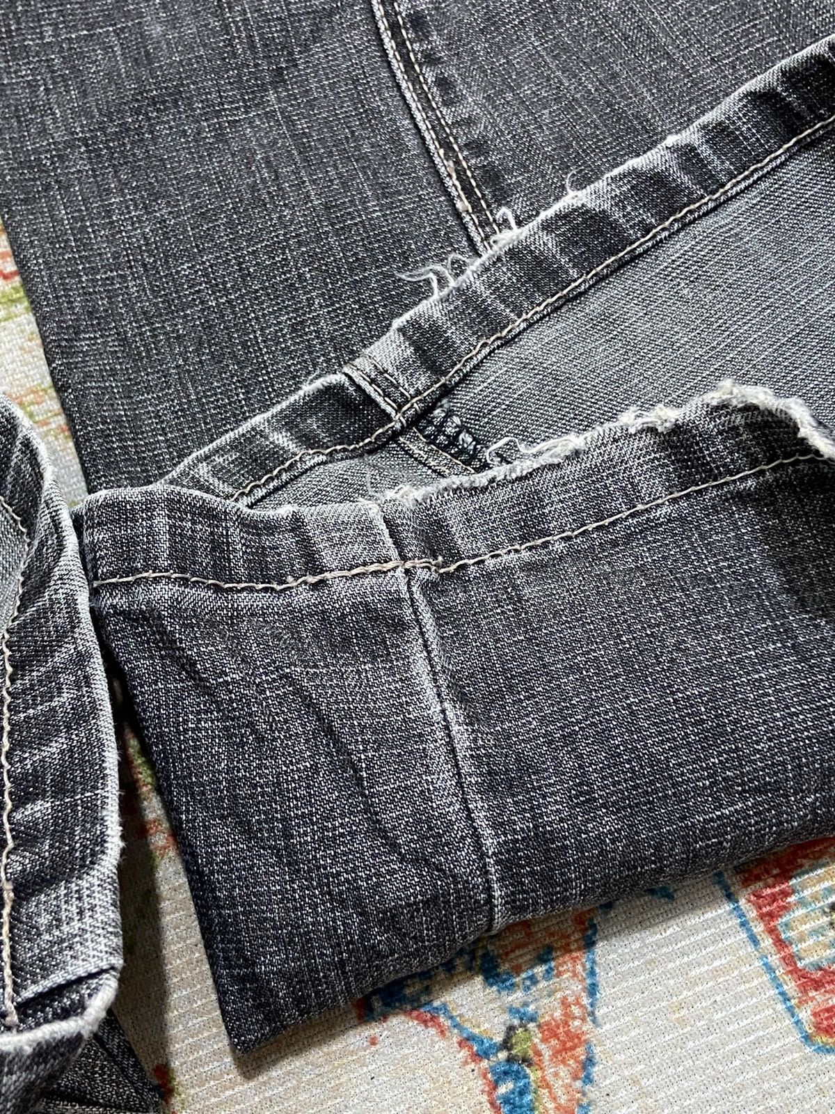 Marithe + Francois Girbaud Marithe Francois Girbaud Flared Stretch Denim Pants Size US 29 - 13 Thumbnail