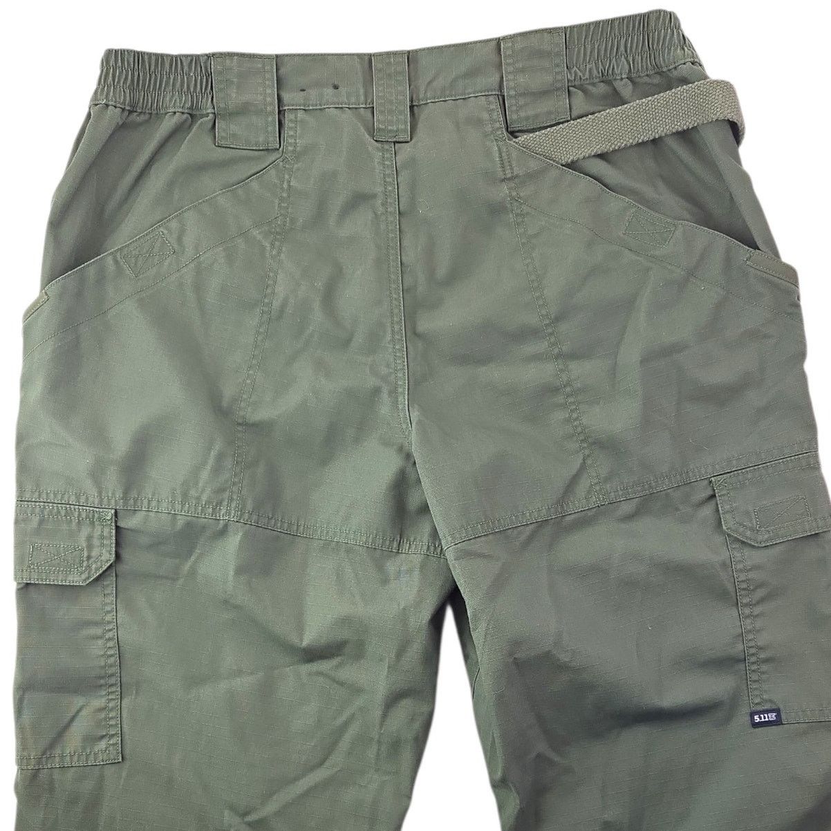 5.11 5.11 Tactical | Green Taclite Pro Ripstop Pants | Size 165. Size 38" / US 16 / IT 52 - 5 Thumbnail