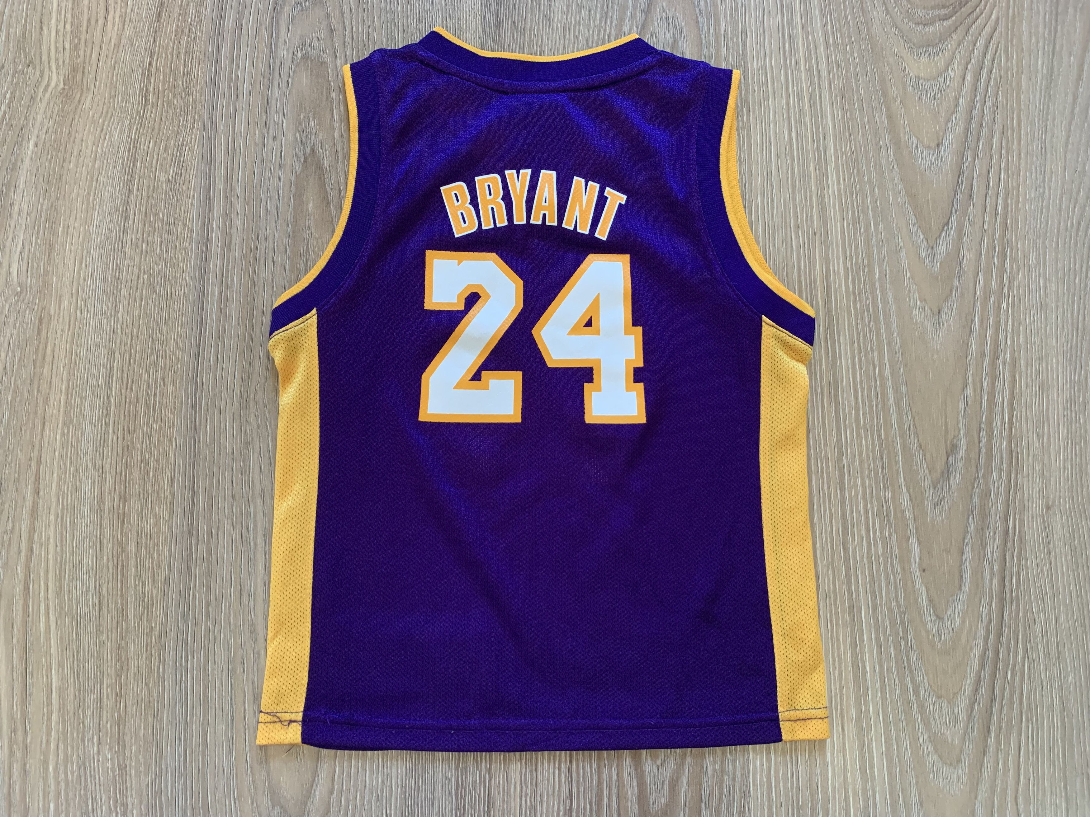 Adidas Vintage Adidas Los Angeles Lakers Kids Kobe Bryant 24 Jersey Size US XXS / EU 40 - 3 Thumbnail