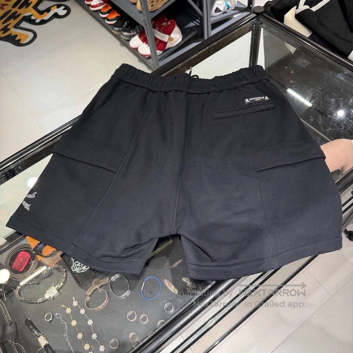 Mastermind World Mastermind World Black Skull Diamond Shorts. Size US 30 / EU 46 - 2 Thumbnail