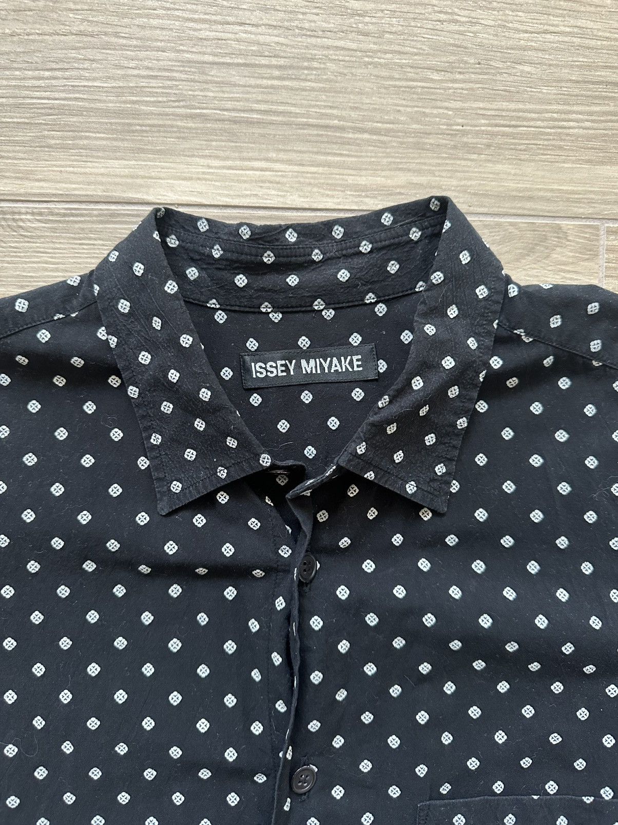 Issey Miyake Issey Miyake Black Button Up Size US M / EU 48-50 / 2 - 3 Thumbnail
