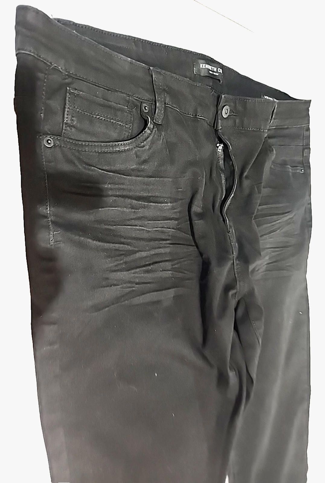 Kenneth Cole Kenneth Cole Black Jeans Actual 42x29 Tapered Fit Classic Size US 42 / EU 58 - 3 Thumbnail