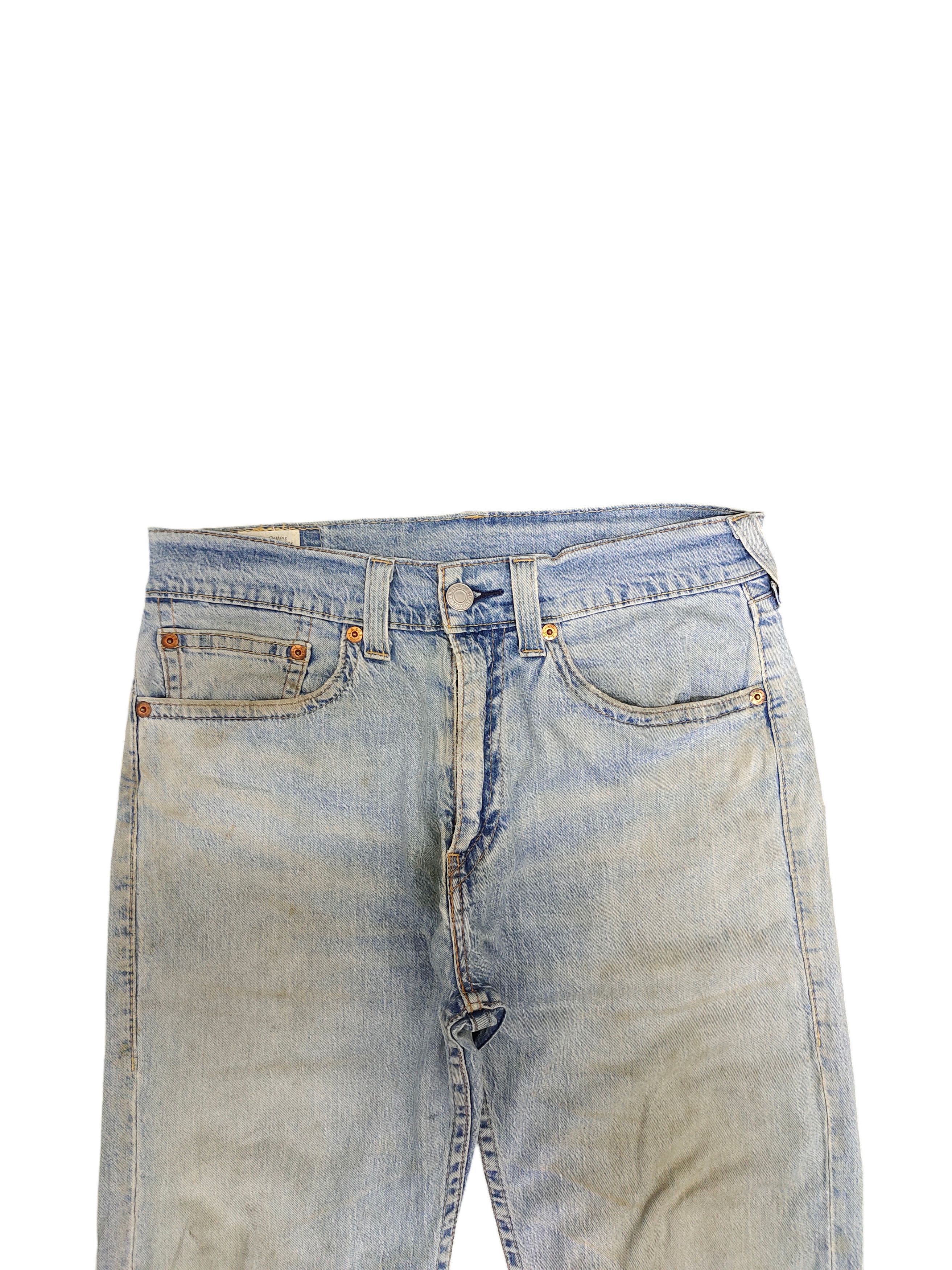 Comme des Garcons × Undercover Levis 505 Big E Distress Dirt Faded Denim Jeans Size US 34 / EU 50 - 2 Thumbnail