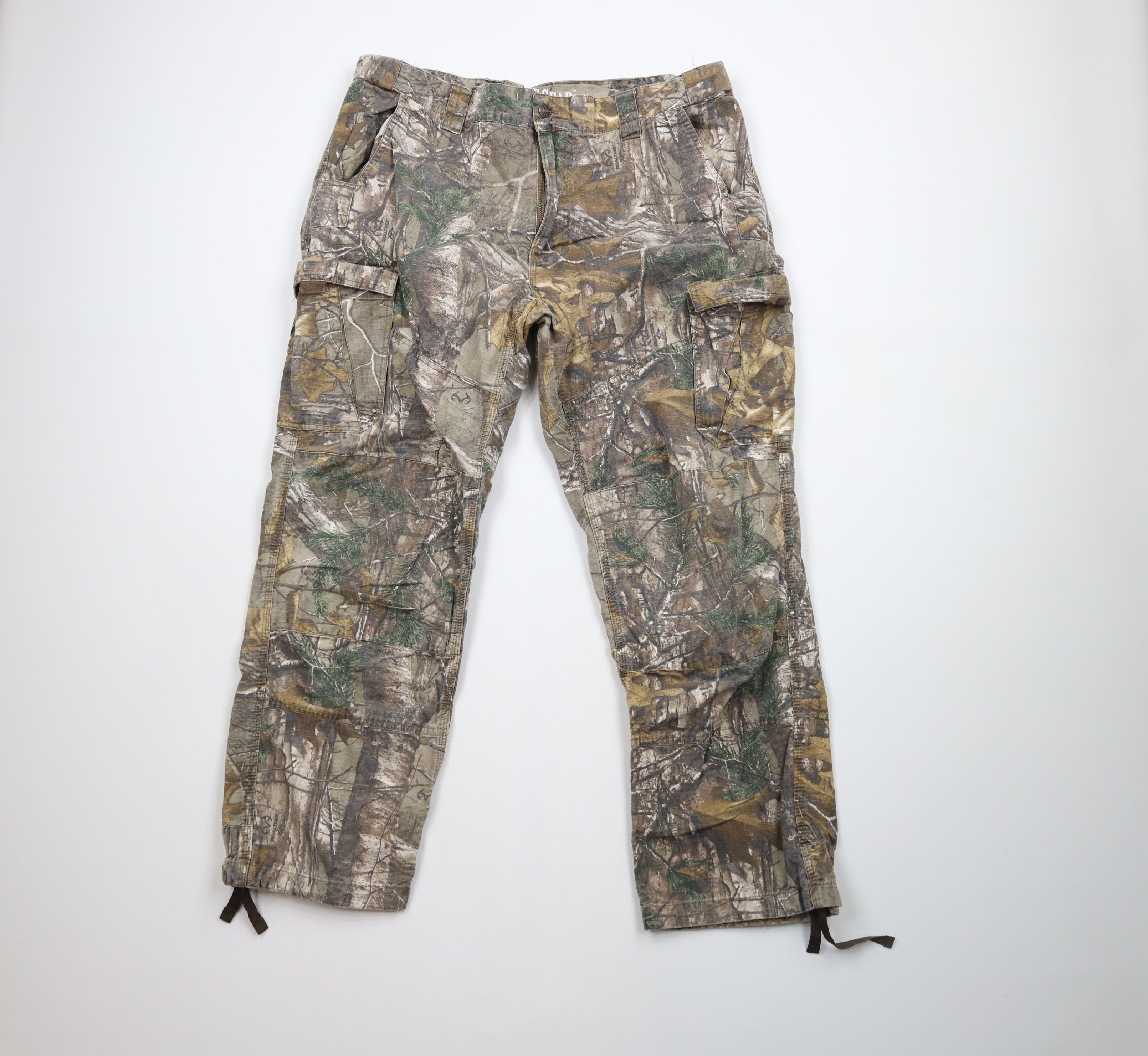 Vintage Vintage Streetwear Camouflage Ripstop Wie Leg Cargo Pants Size US 40 / EU 56 - 1 Thumbnail