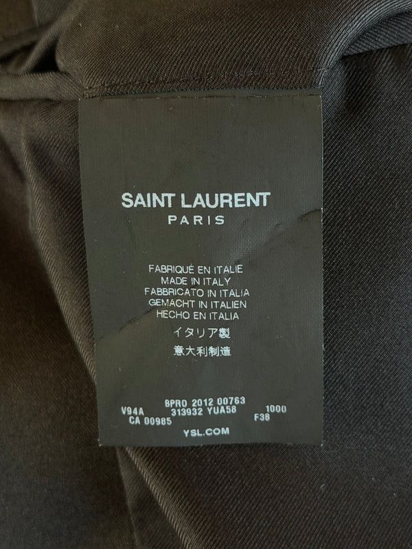 Saint Laurent Paris SAINT LAURENT FW2012 LE SMOKING BLAZER Size 36R - 5 Thumbnail