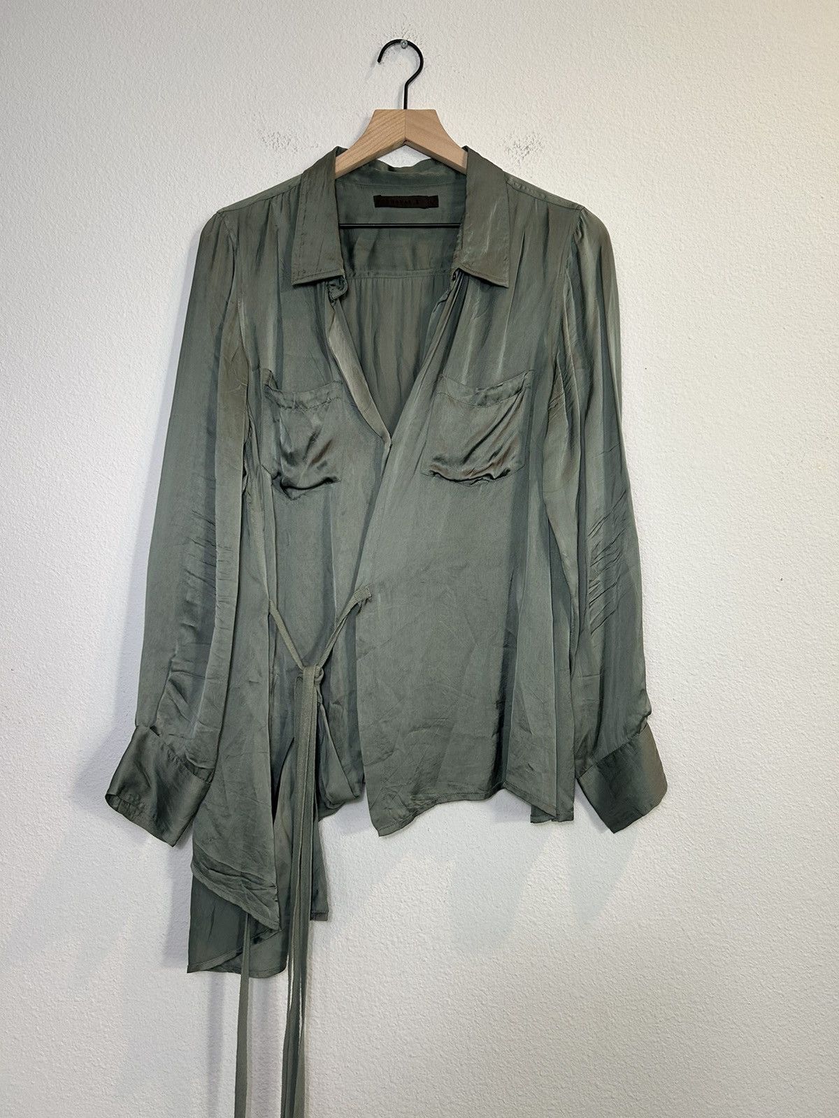 Nicholas K Silk Bondage Asymmetrical Shirt Size US S / EU 44-46 / 1 - 1 Thumbnail