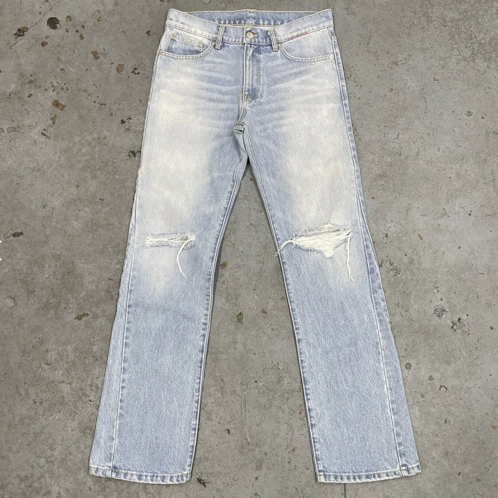 MOOJIMOOJIUS Distressed Denim Size US 32 / EU 48 - 1 Thumbnail