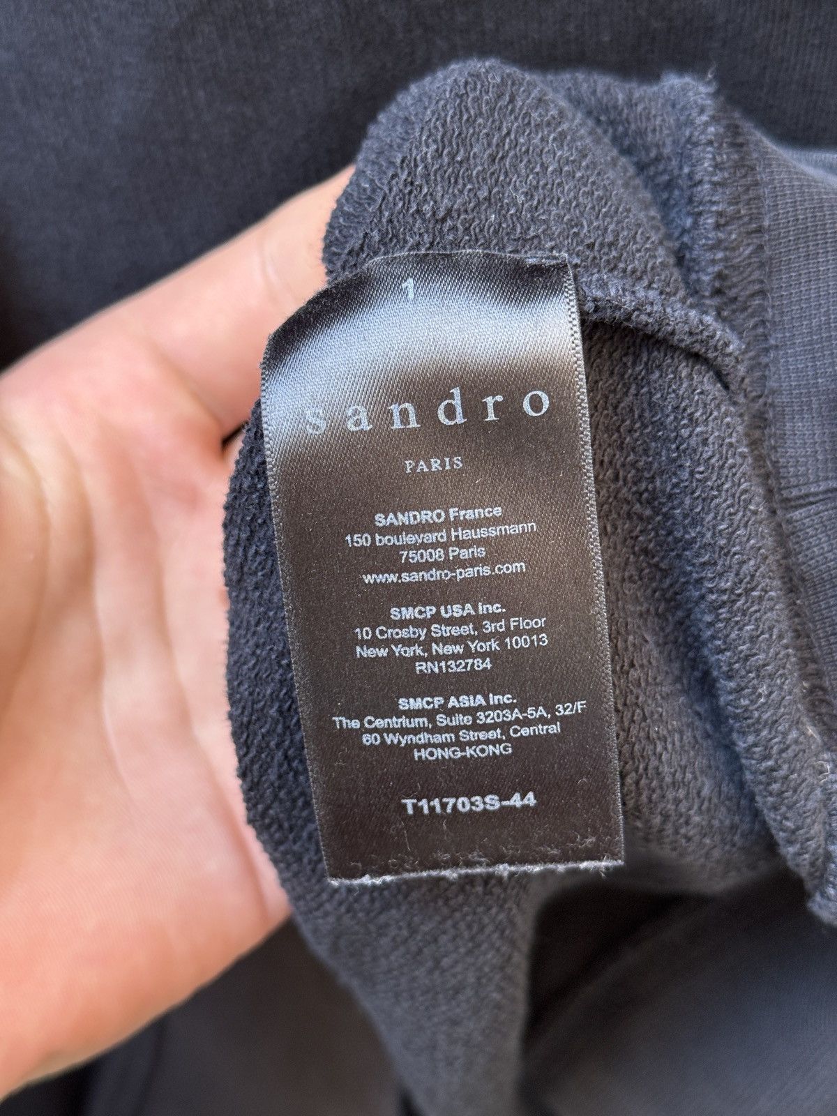 Sandro Sandro Peace Heart Sweatshirt Size US S / EU 44-46 / 1 - 5 Thumbnail