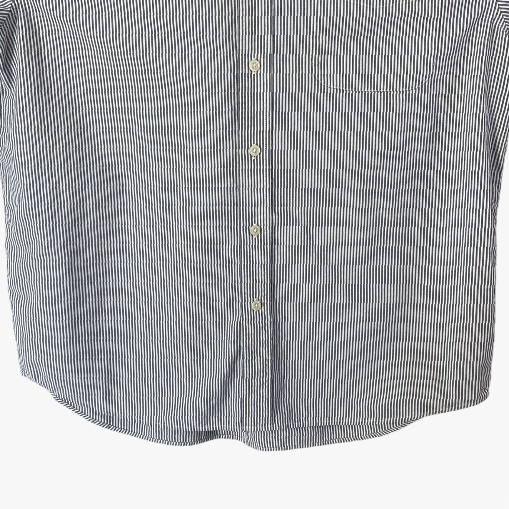 Abercrombie & Fitch Abercrombie & Fitch Classic Button-Down Pocket Shirt Blue Stripe Men's L Large Button-Up Shirt Size US L / EU 52-54 / 3 - 6 Thumbnail