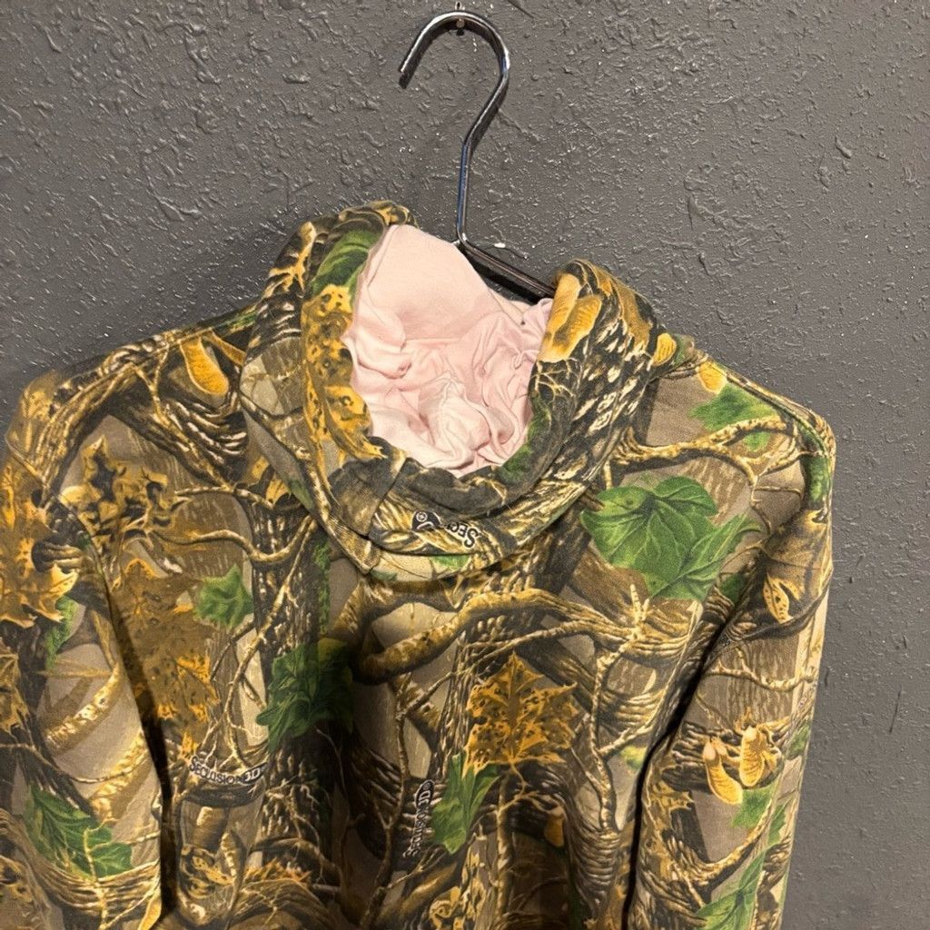Cabelas Women’s Cabela's Woodland Camo Hoodie Size XL / US 12-14 / IT 48-50 - 5 Thumbnail