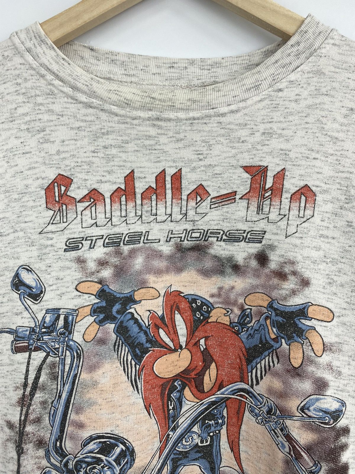 Harley Davidson Vintage 80s Yosemite Sam Choppers Sweatshirt Harley Davidson Size US L / EU 52-54 / 3 - 8 Thumbnail