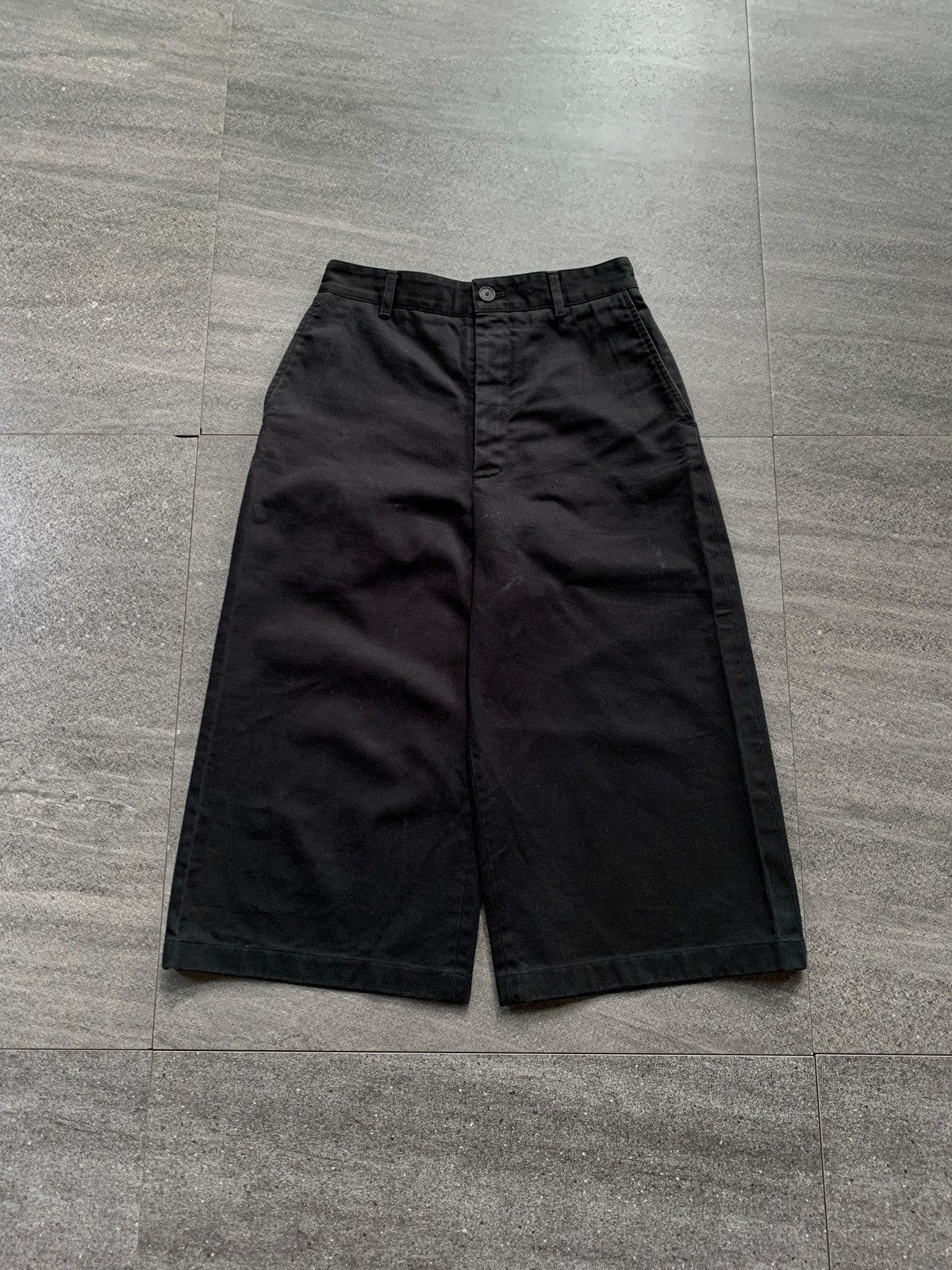 Balenciaga FREE TAX! Thick Cotton Long Short Pants Size US 27 - 2 Thumbnail