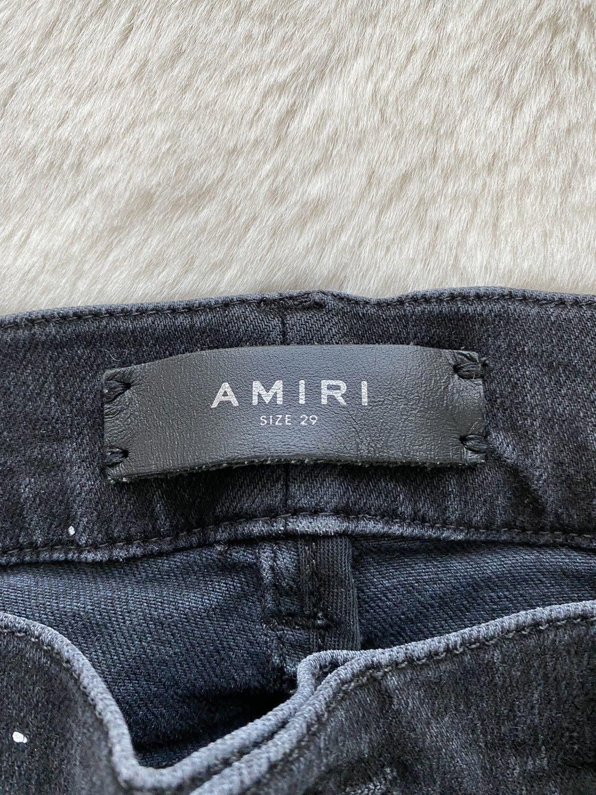 Amiri Amiri Aged Black Painter Jeans Size US 29 - 2 Thumbnail