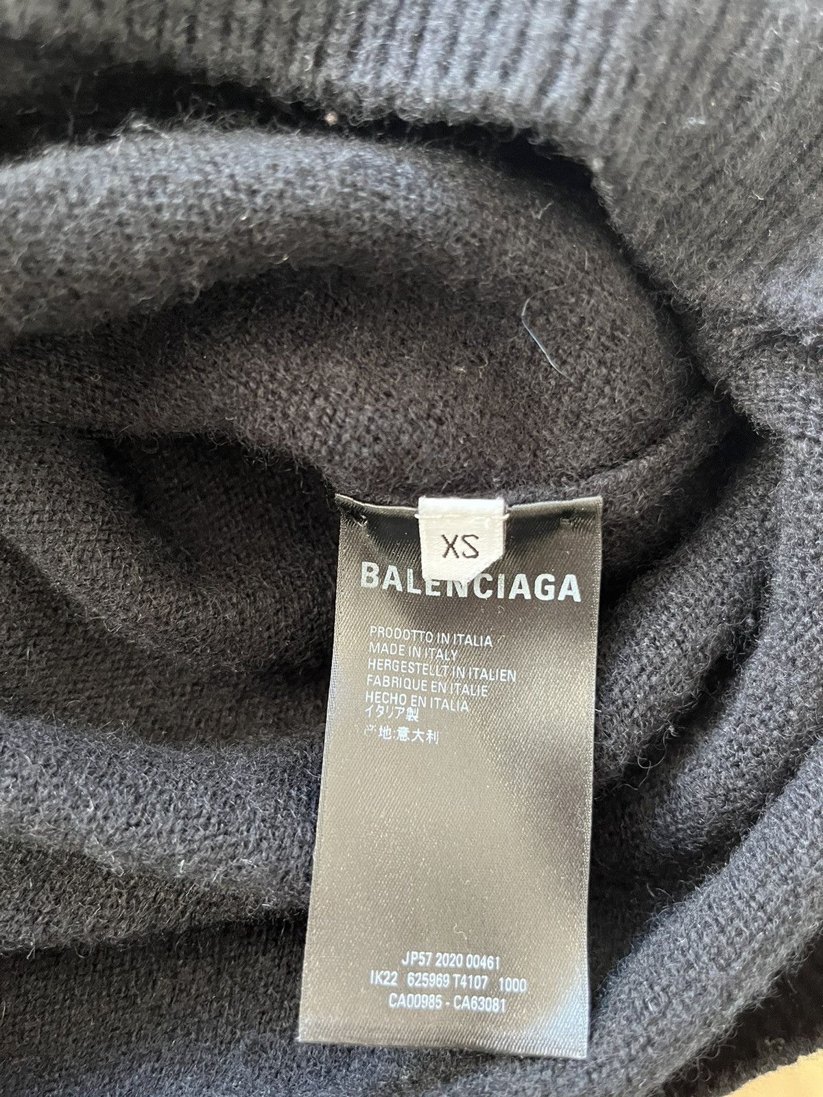 Balenciaga Balanciaga cashmere sweater Size US XS / EU 42 / 0 - 4 Thumbnail