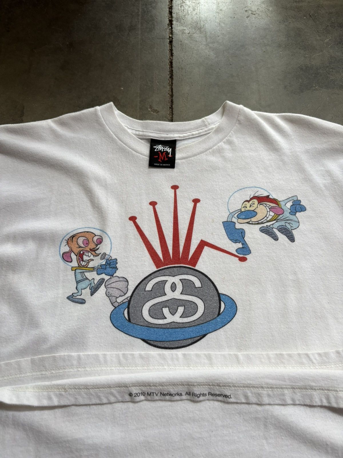 Stussy Vintage Stussy x Ren & Stimpy Tee Size US M / EU 48-50 / 2 - 1 Thumbnail