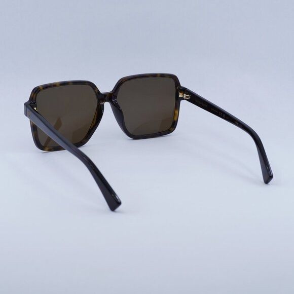 Bottega Veneta New Bottega Veneta BV1317SK 002 Sunglasses - Havana Frame Size ONE SIZE - 11 Thumbnail