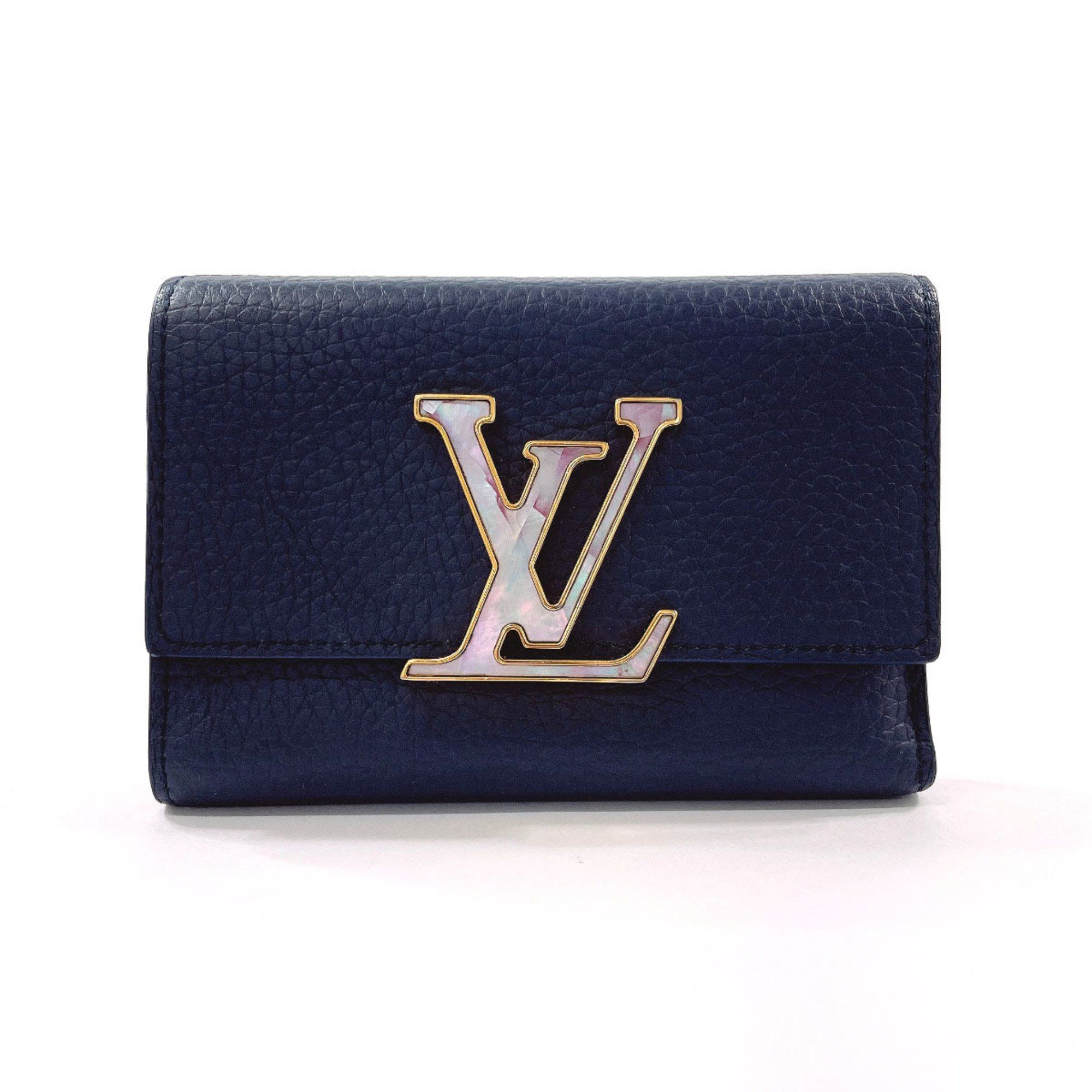 Louis Vuitton Portefeuille Capucines Compact M81674 Tri-fold