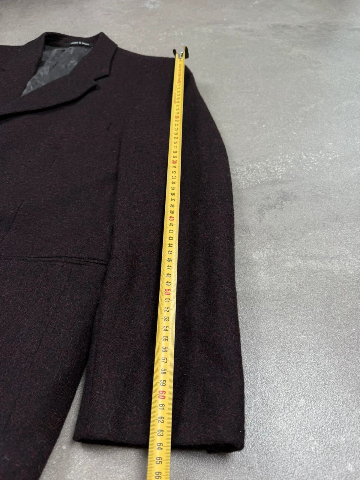 Yves Saint Laurent Yves Saint Laurent blazer wool luxury vintage 90s 1990s Size 54L - 10 Thumbnail