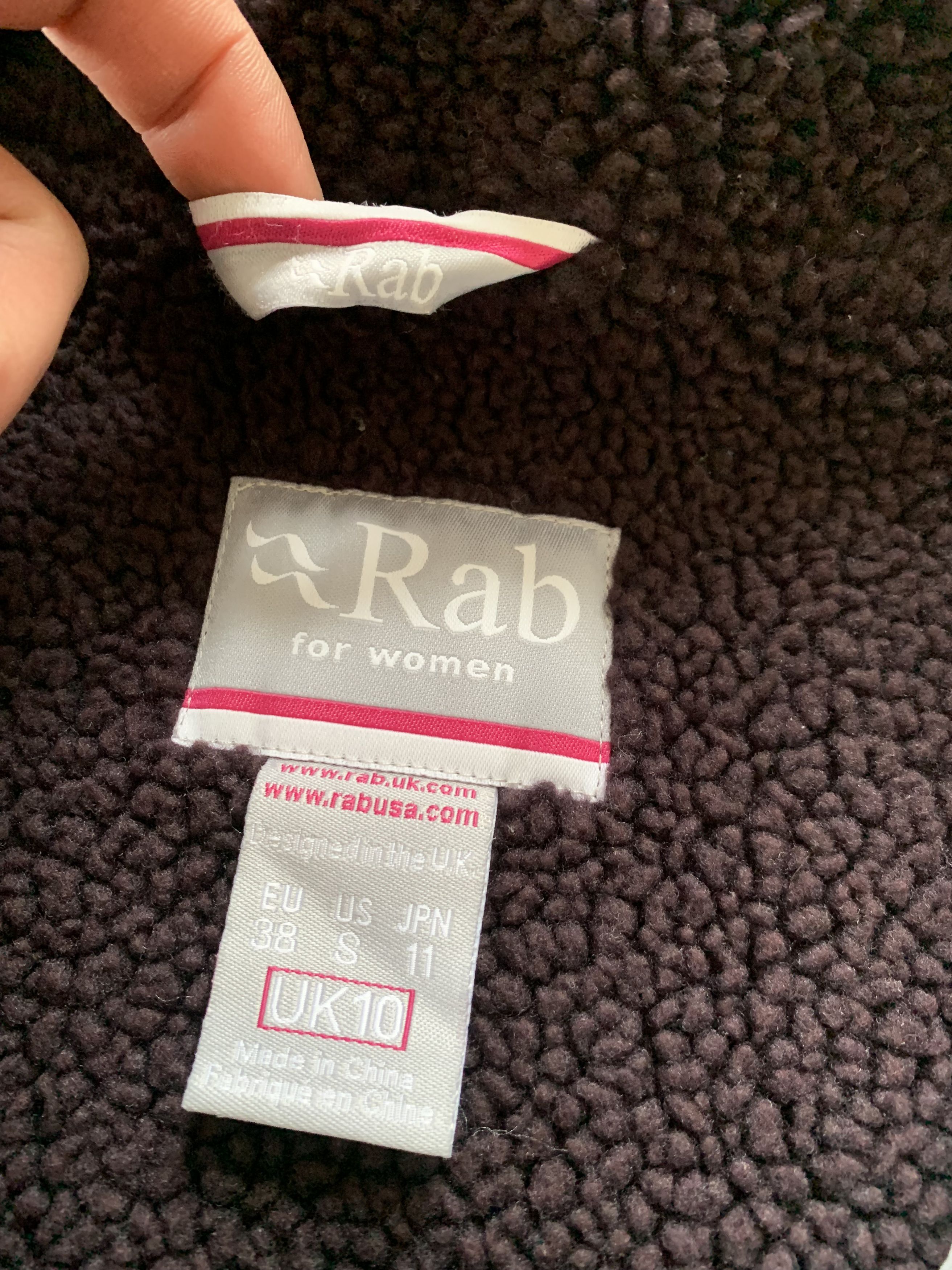Rab Rab Women’s Fleece Full Zip Jacket Size S / US 4 / IT 40 - 6 Thumbnail