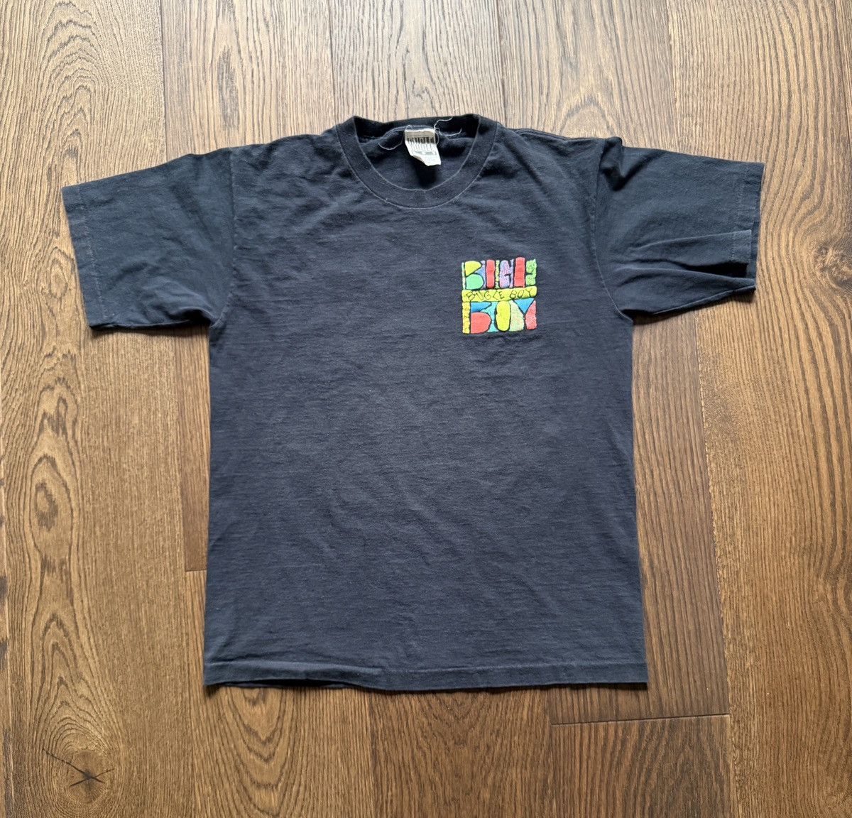 Vintage Vintage 90s Bugle Boy Surfwear Puff Print Graphic Tee Size US S / EU 44-46 / 1 - 2 Thumbnail
