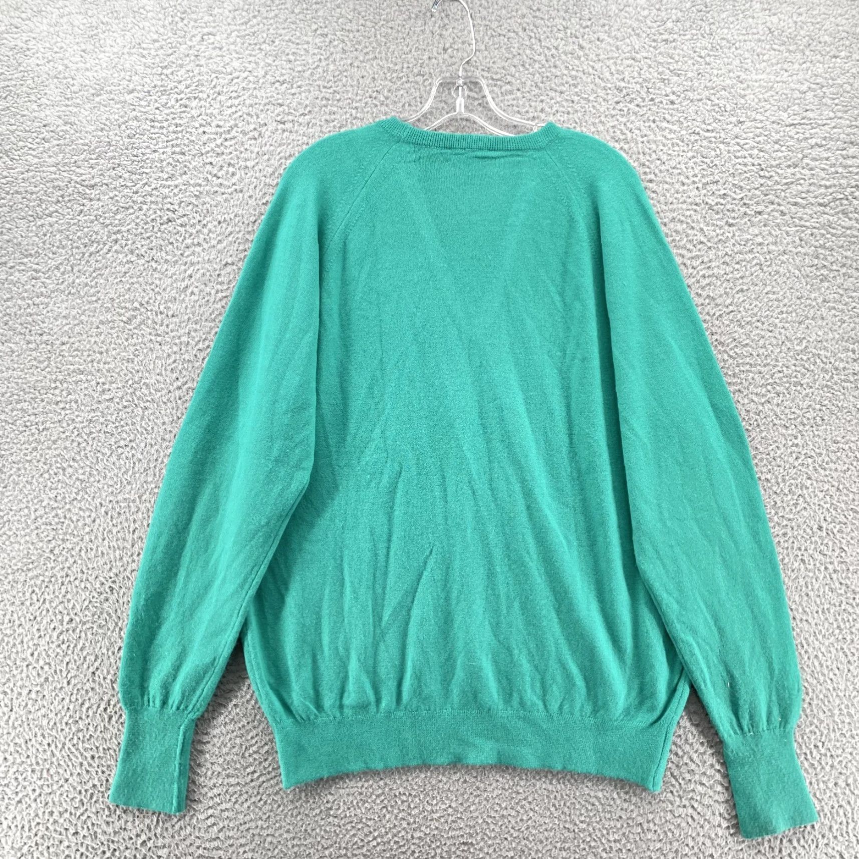 Wilson VTG Wilson Staff Golf Sweater Mens XL Turquoise Illinois Country Club Preppy USA Size US XL / EU 56 / 4 - 4 Thumbnail