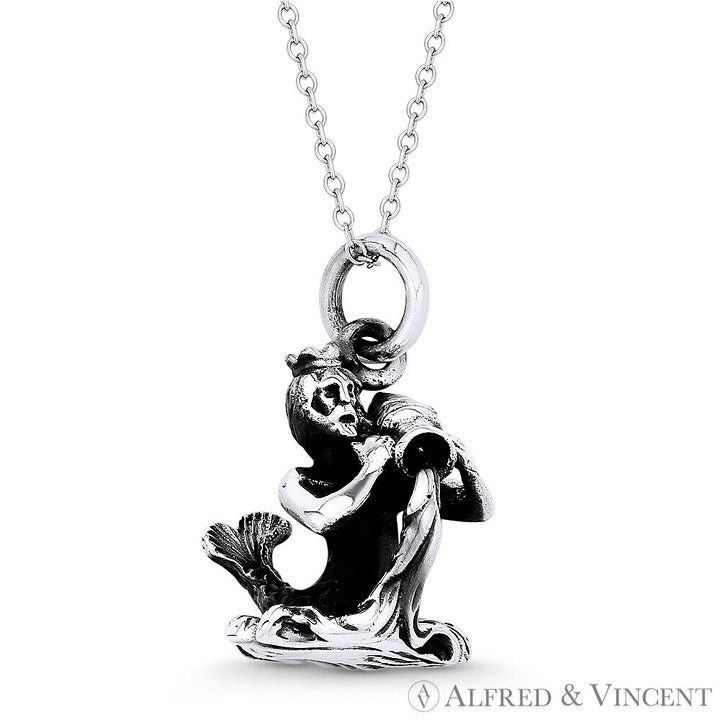 Other Aquarius Zodiac Sign Astrology Oxidized Pendant Size ONE SIZE - 1 Preview