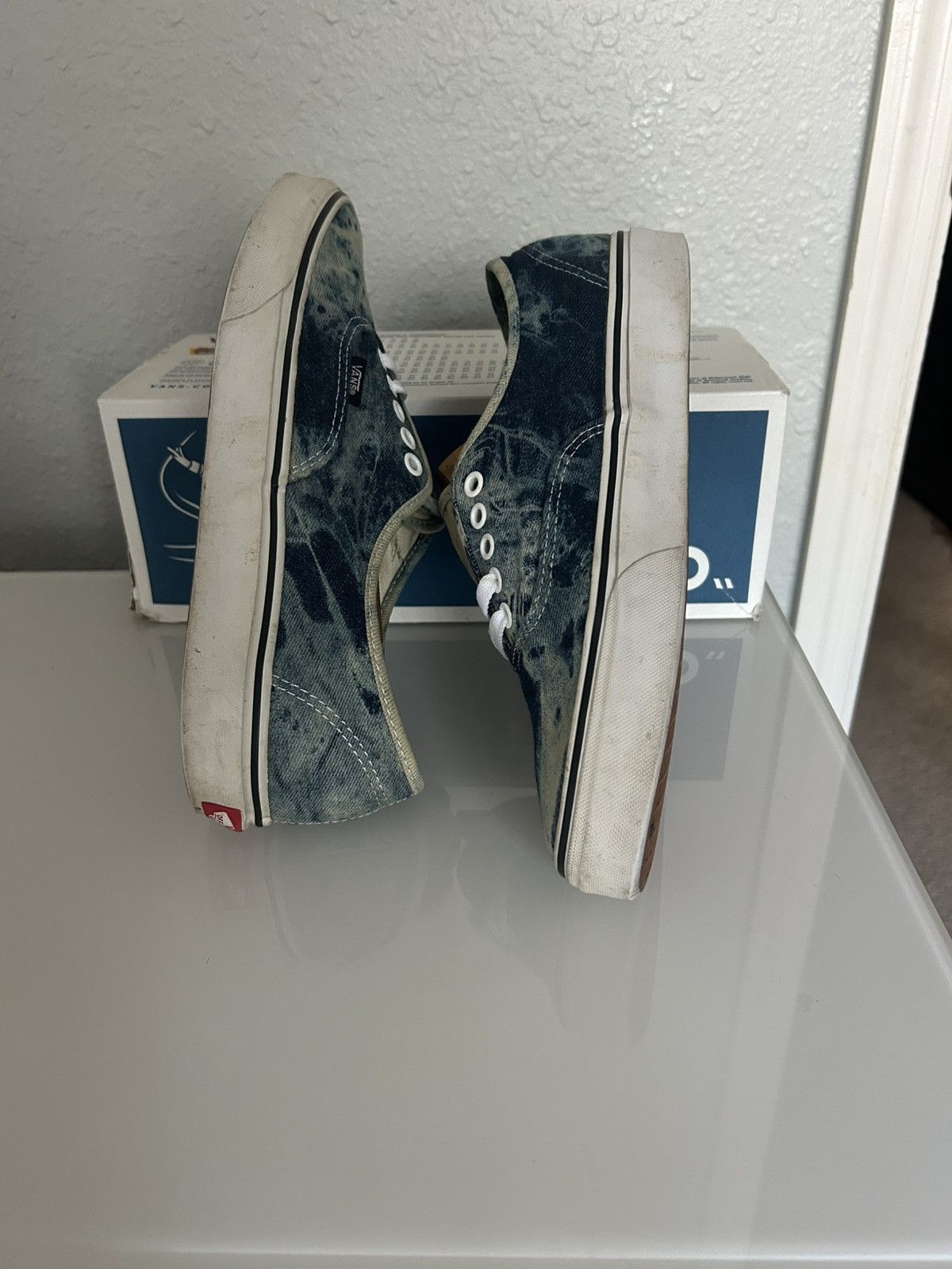Vans Vans Authentic Bleach Denim Beach Wash Size US 9.5 / EU 42-43 - 4 Thumbnail