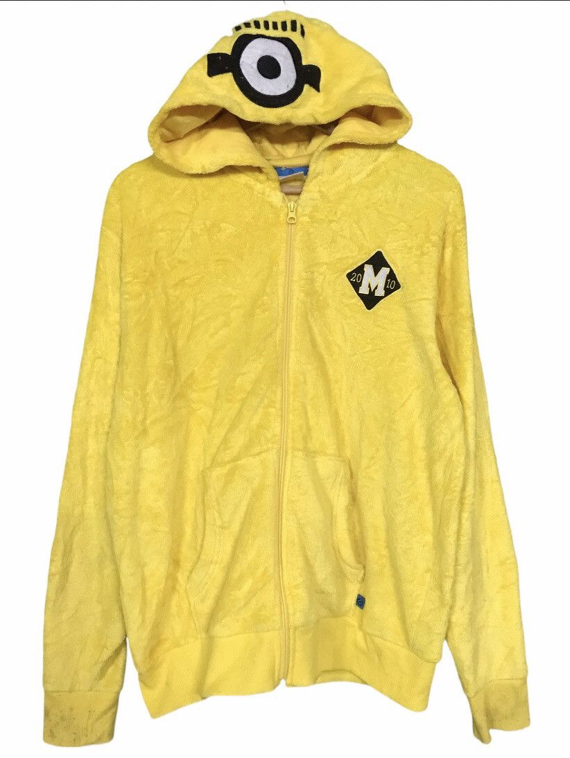 Minion Fleece Hoodie Small Logo Fullzip