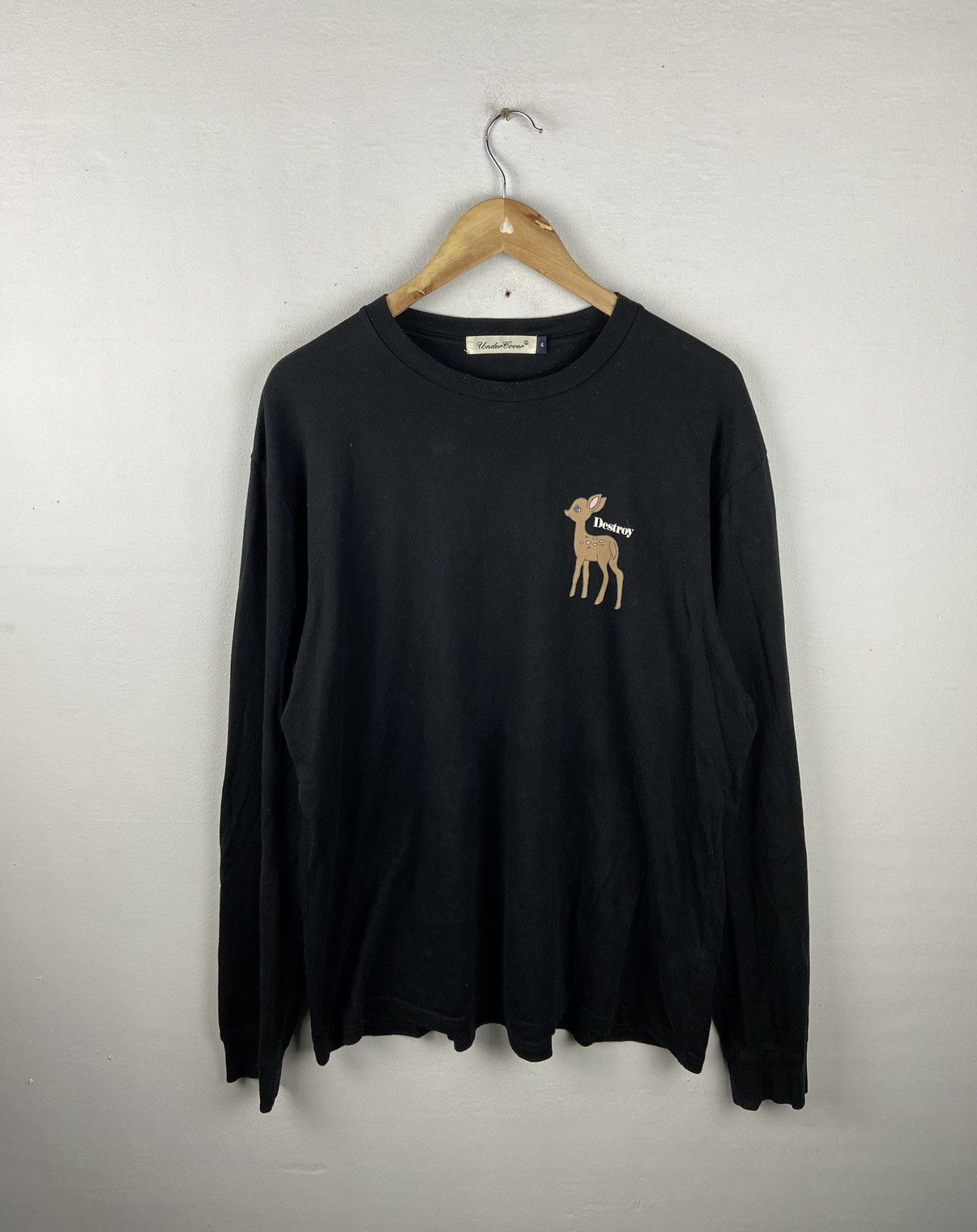 Undercover Destroy Zerstoren Longsleeve Tee Size US XL / EU 56 / 4 - 10 Thumbnail