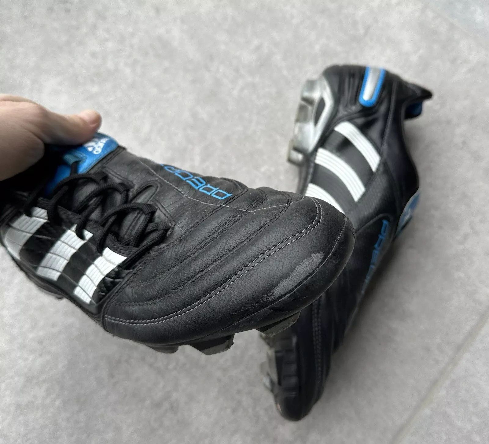Adidas × Vintage Adidas Predator Absolion FG 2010 Football Soccer Cleats Size US 12.5 / EU 45-46 - 8 Thumbnail
