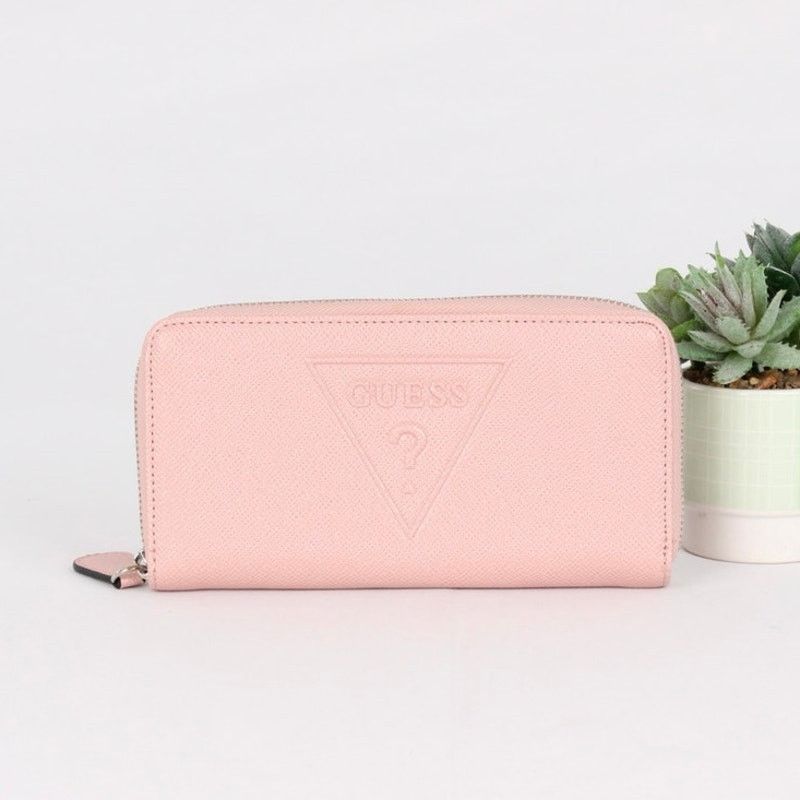 Guess Guess Pink Zip Around Wallet Size ONE SIZE - 1 Thumbnail
