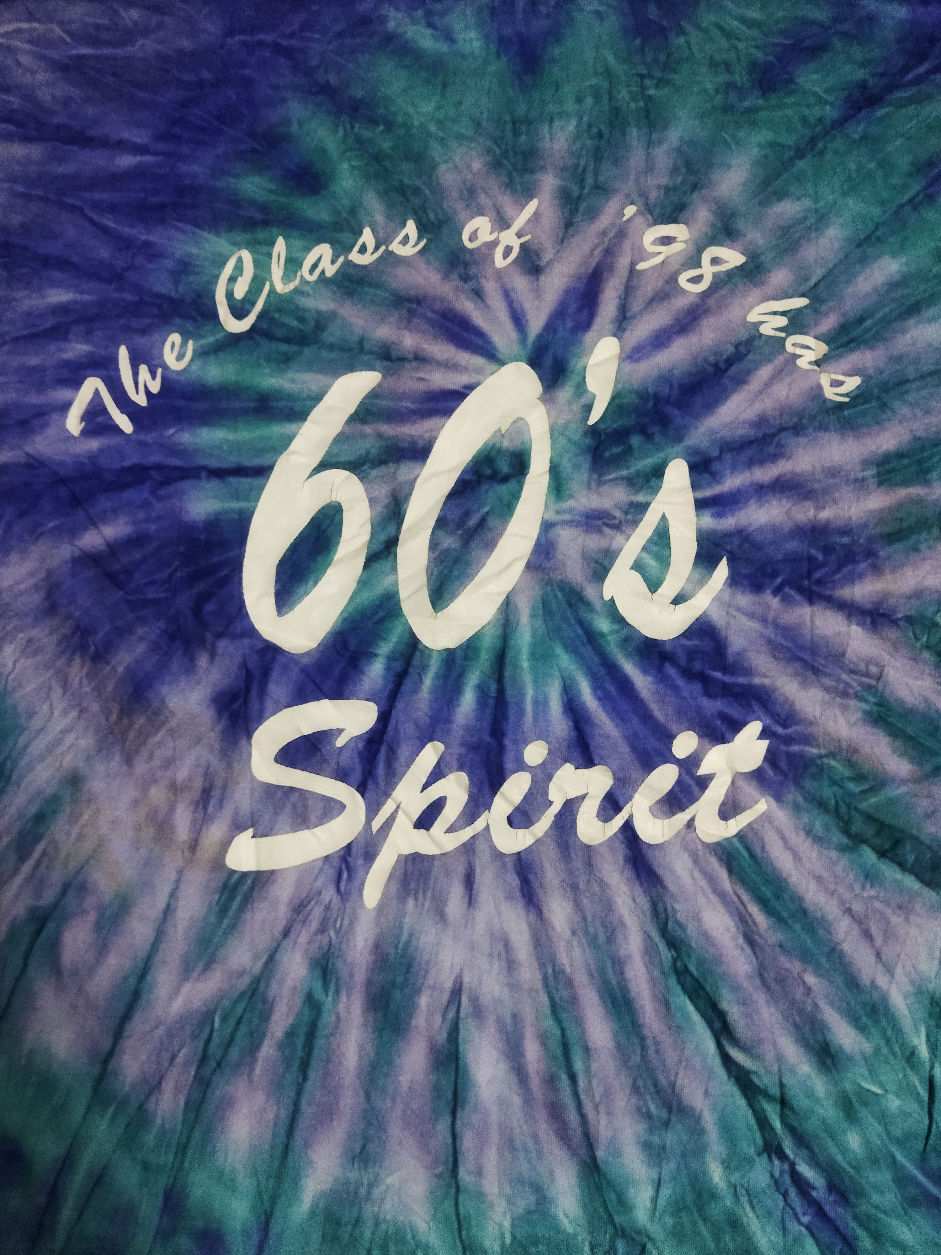 Vintage Vintage 60s Spirit Tie Dye Tee Size US L / EU 52-54 / 3 - 3 Thumbnail